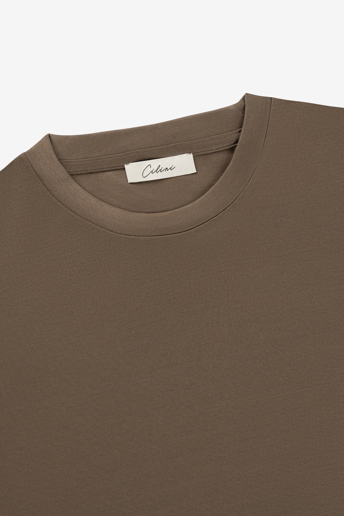 Mercerized Longsleeve - Coffee