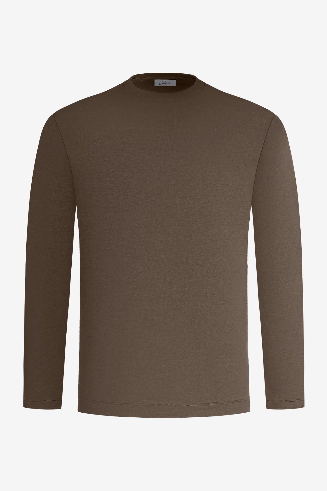 Mercerized Longsleeve - Coffee