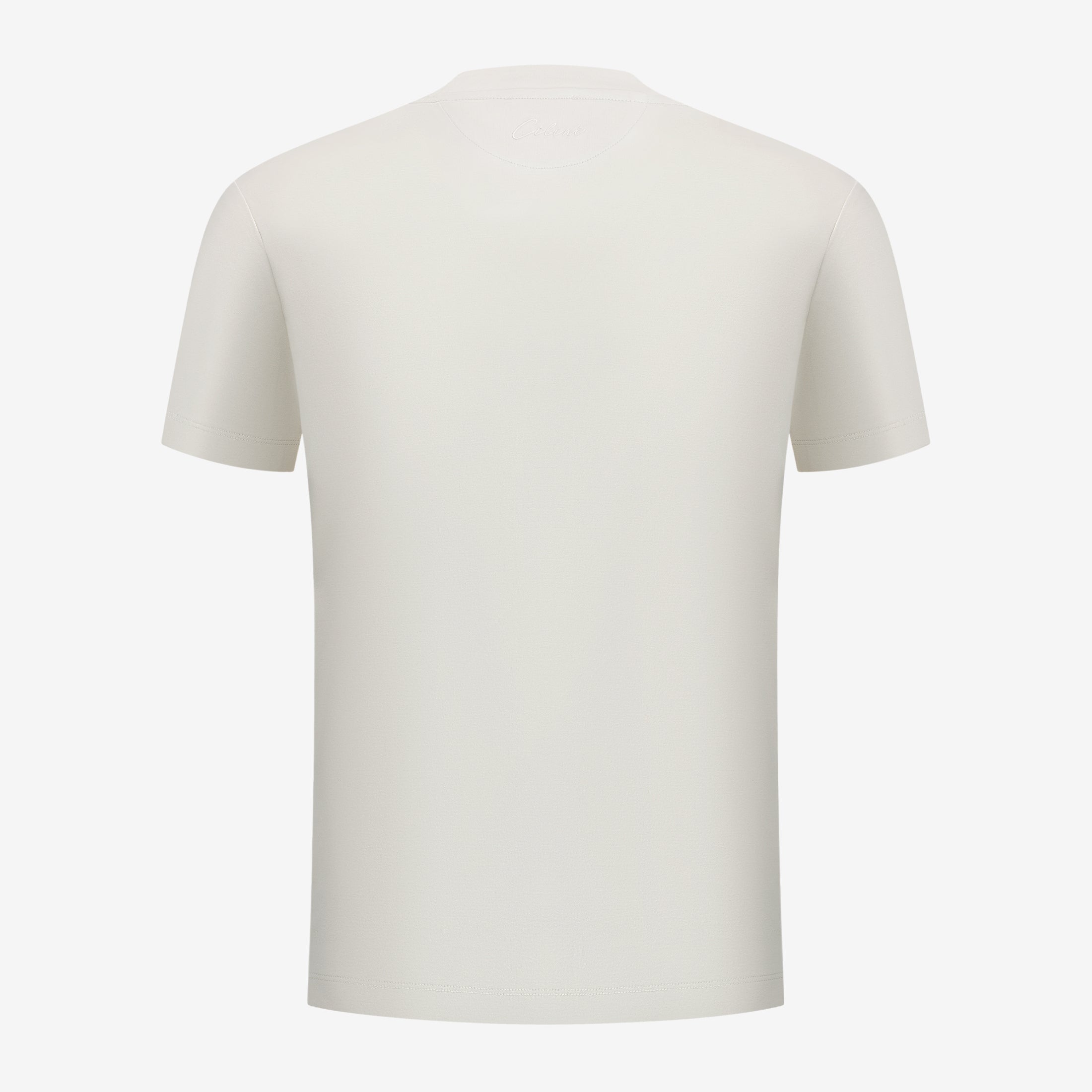 Double Mercerized T-shirt - Pearl White