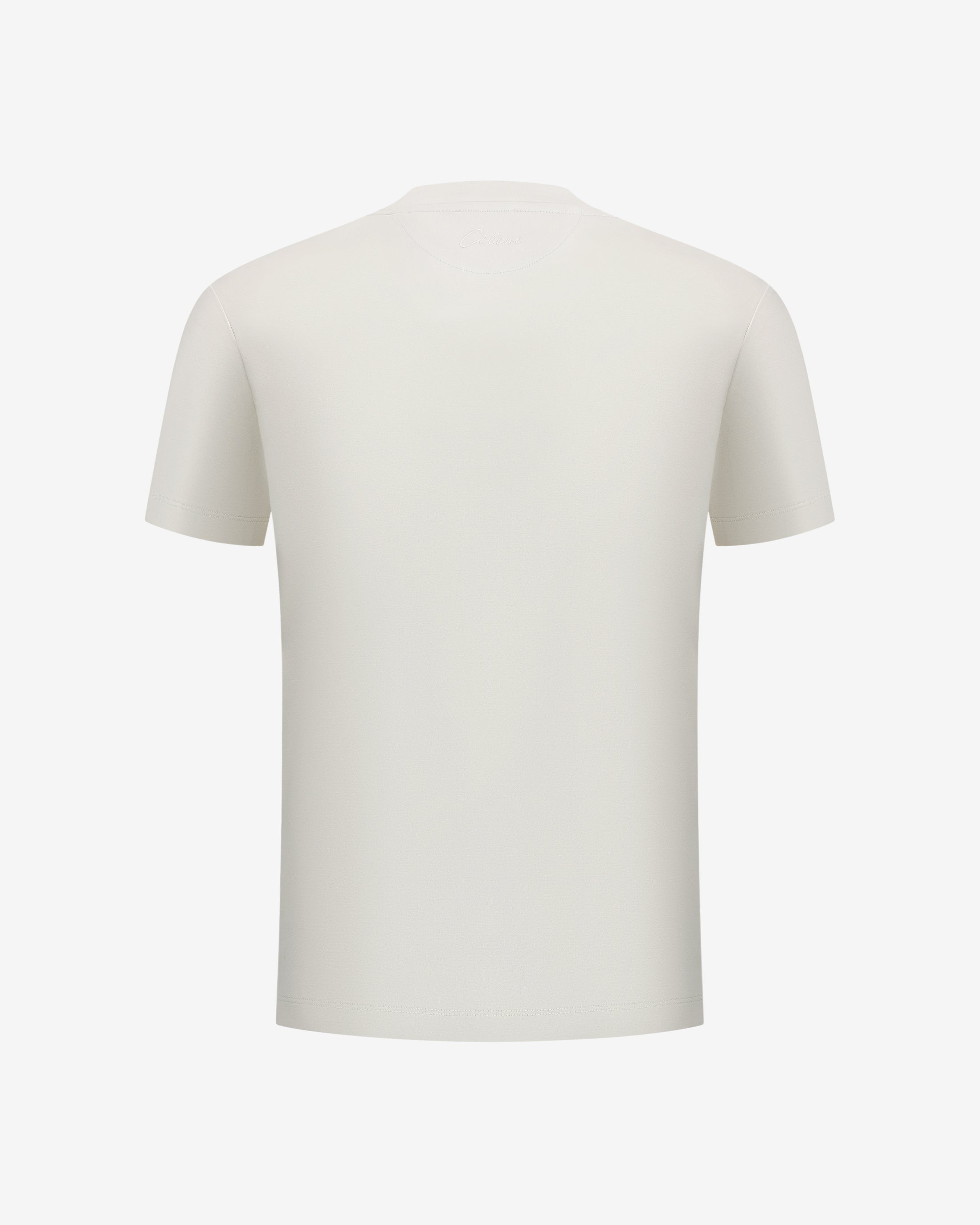 Double Mercerized T-shirt - Pearl White