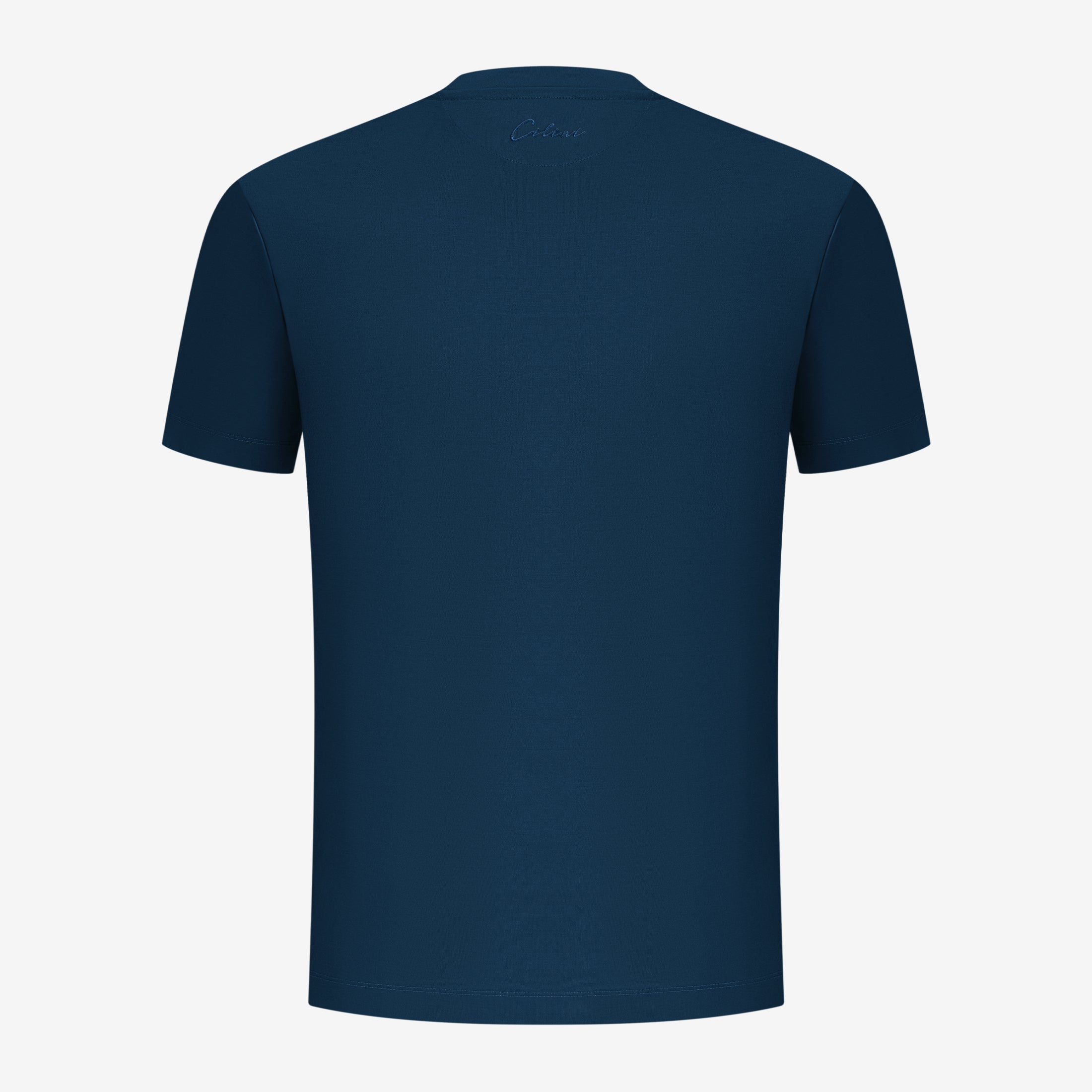 Double Mercerized T-shirt - Dark Navy
