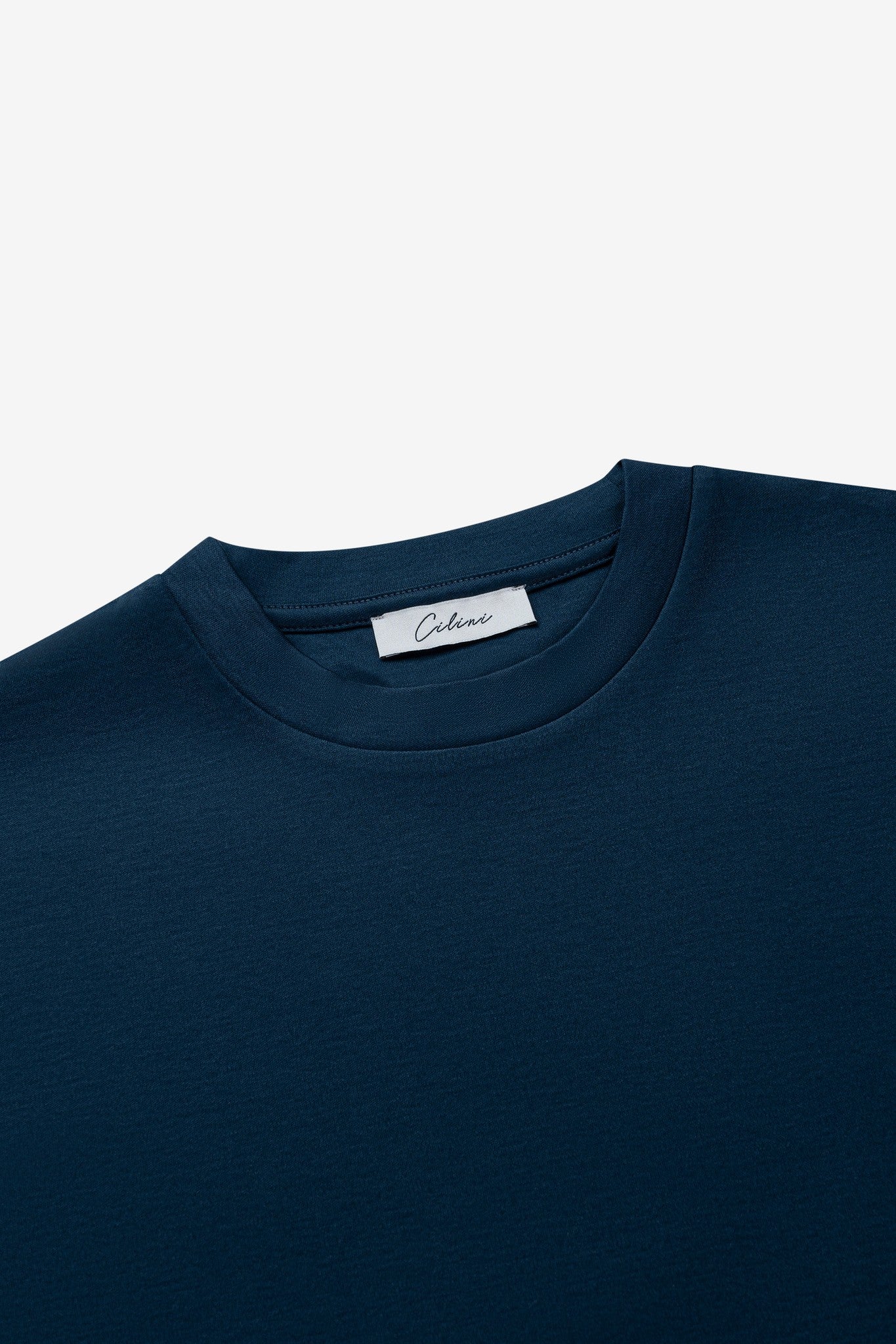 Mercerized Supima T-shirt - Navy