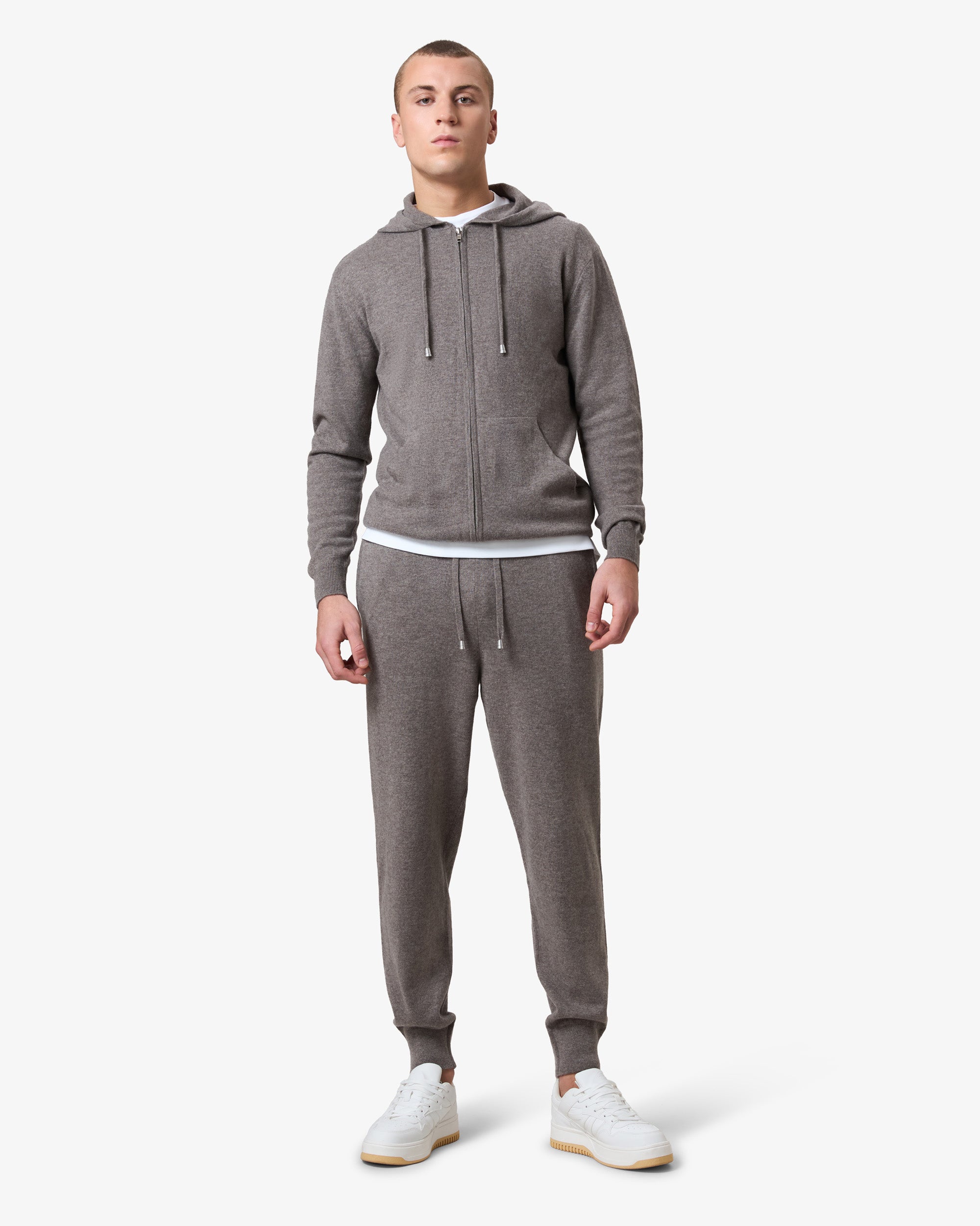 Cashmere tracksuit pant - vapor