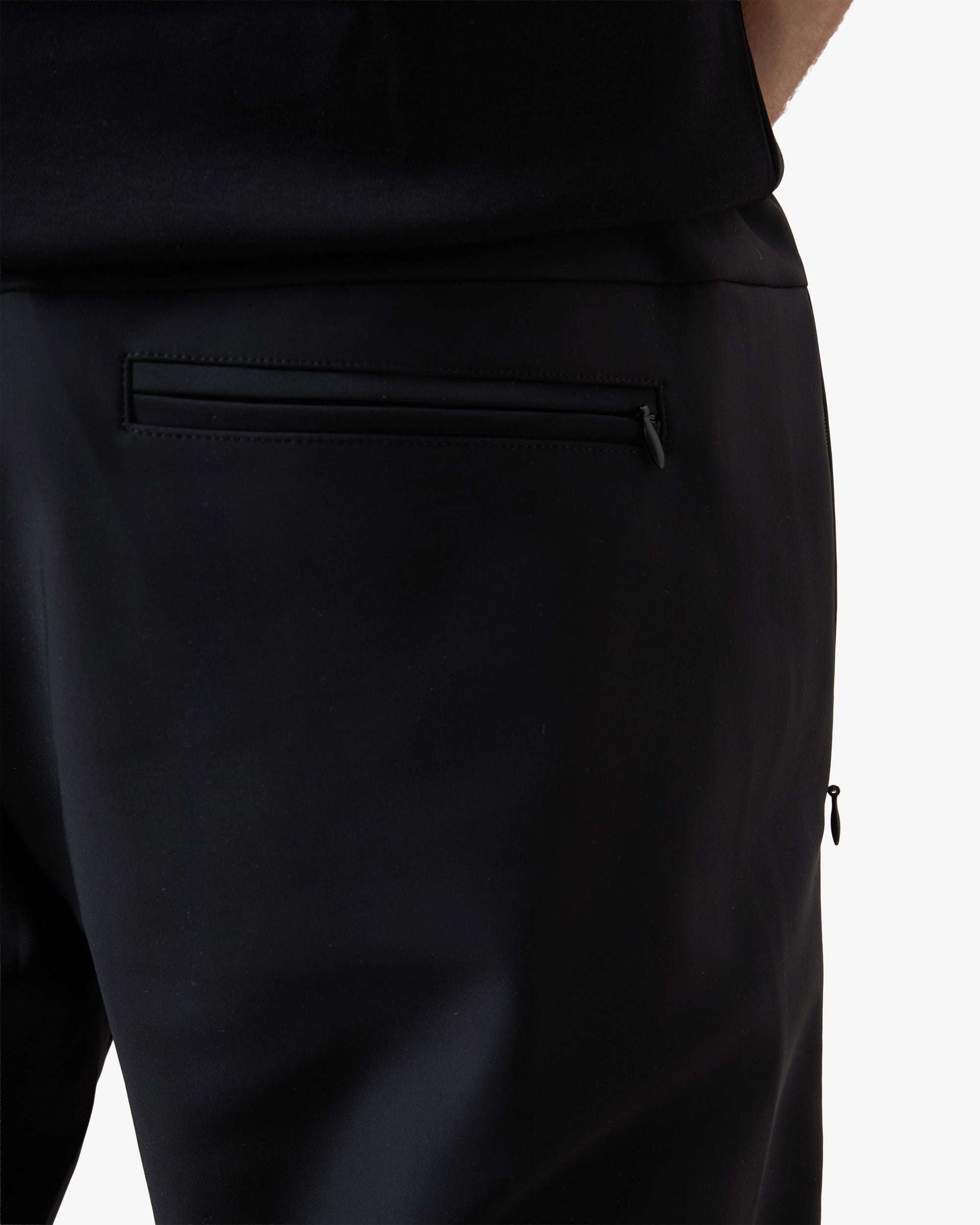 Hooded Tracksuit Pants Black