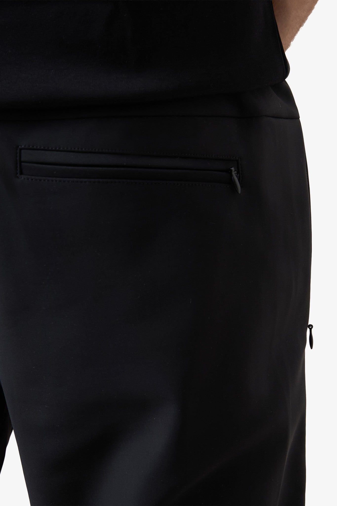 Hooded Tracksuit Pants Black