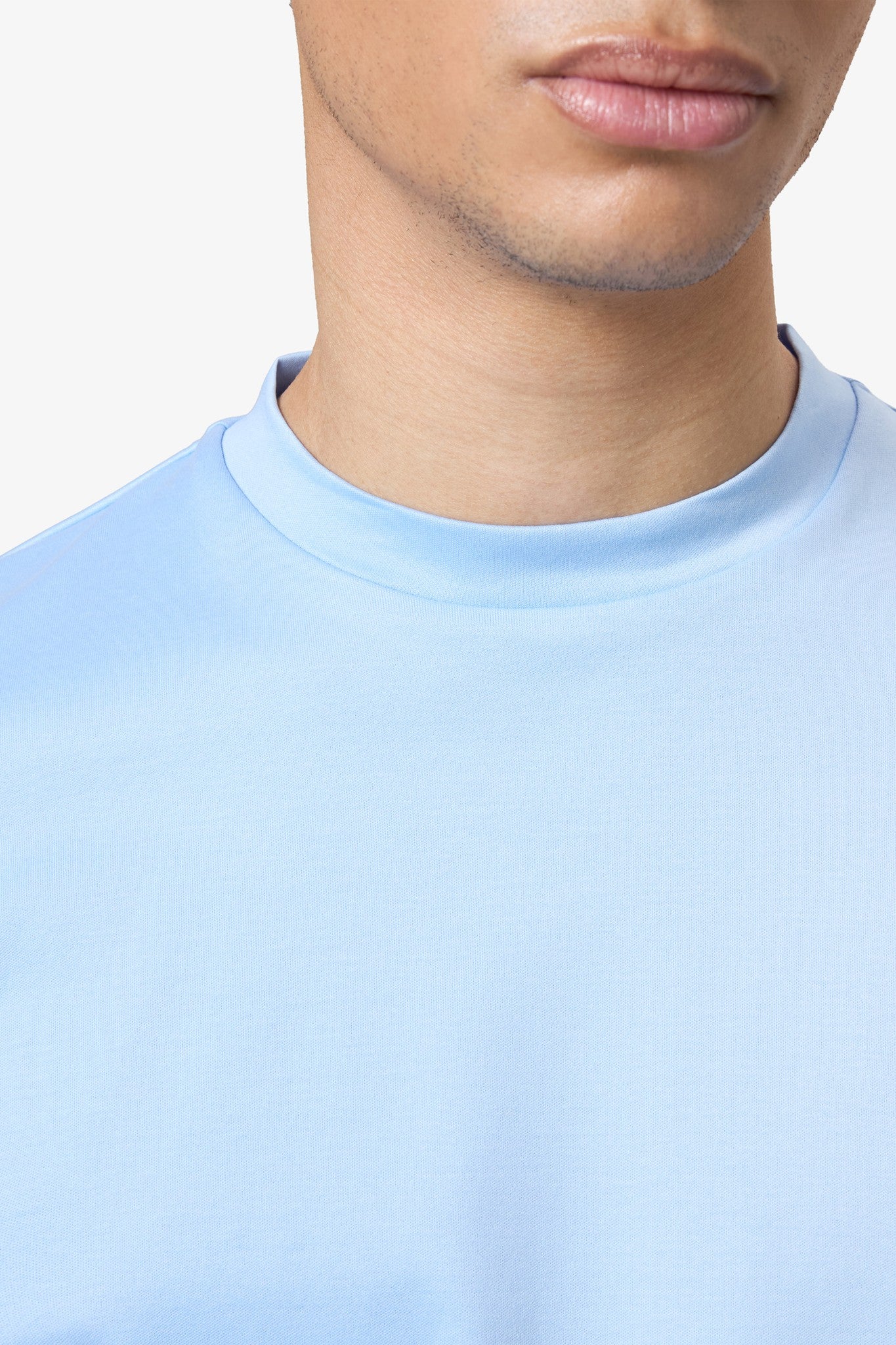 Mercerized Supima T-shirt - Bright Blue