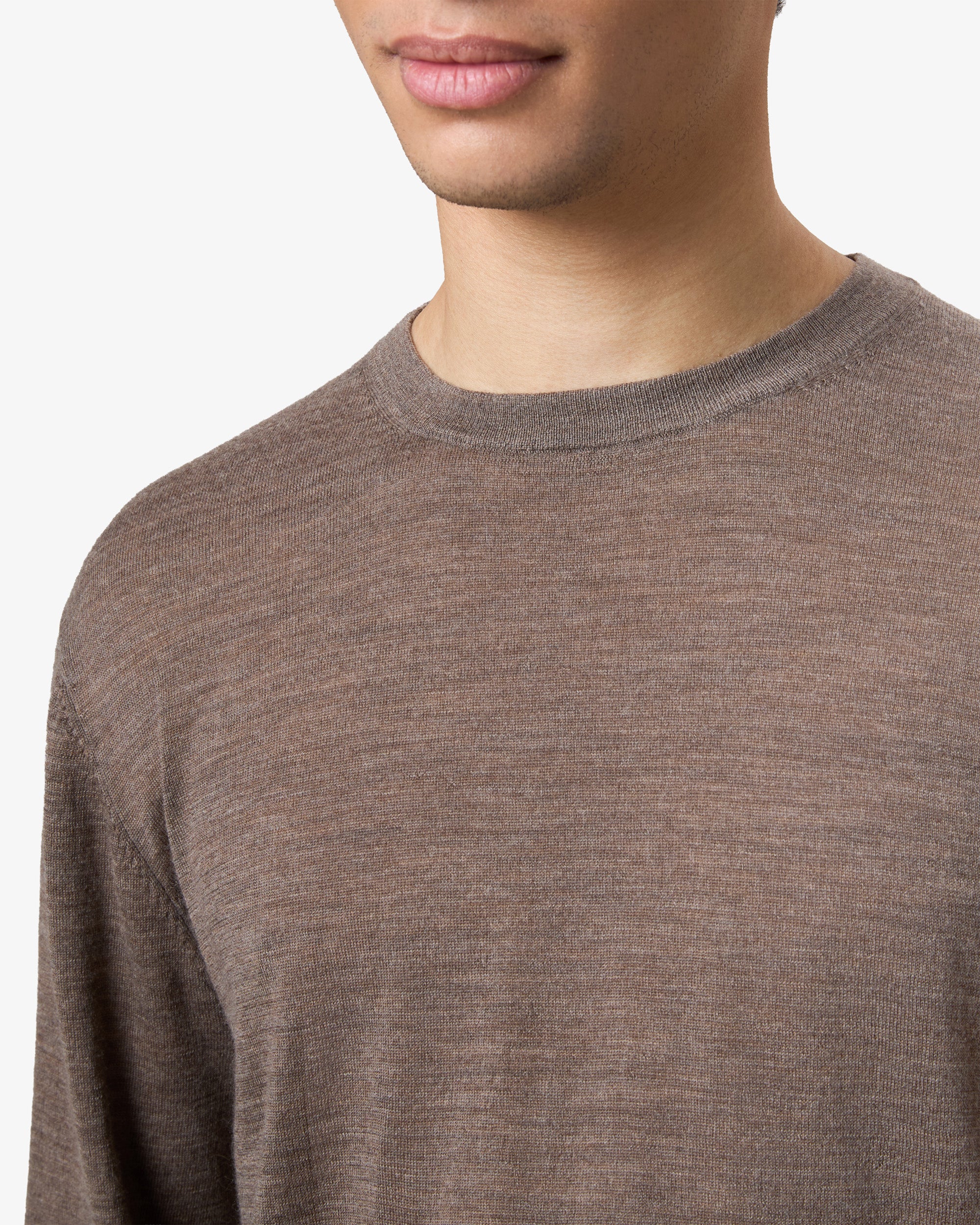 Cashmere longsleeve - soil