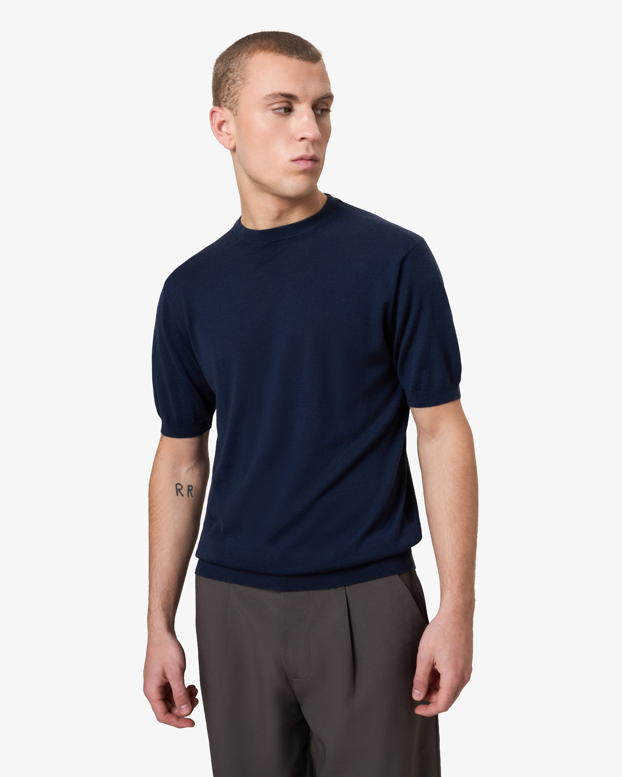Cashmere shortsleeve - Starry Sky