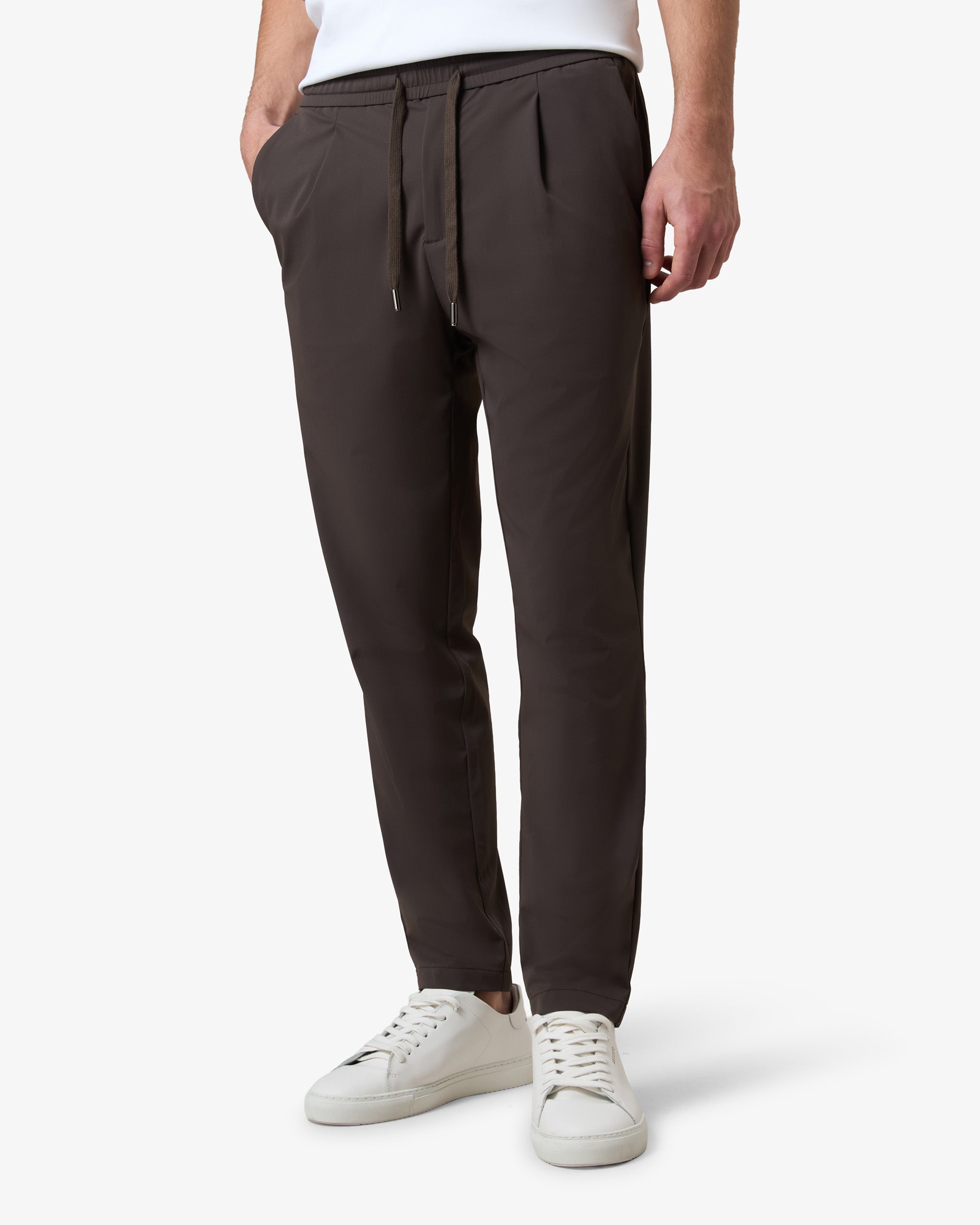 Stretch Pocket Pants - Brown
