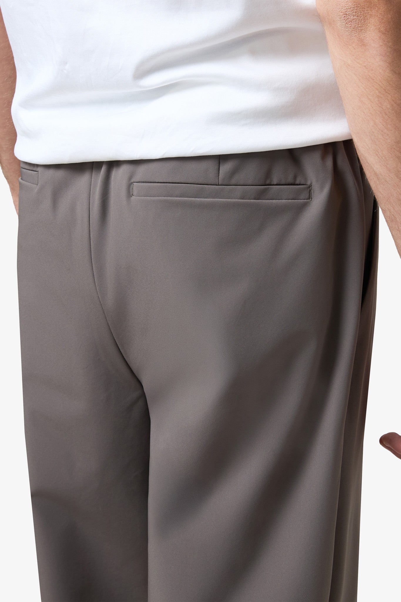 Casual Tech Pants - Brown / Grey