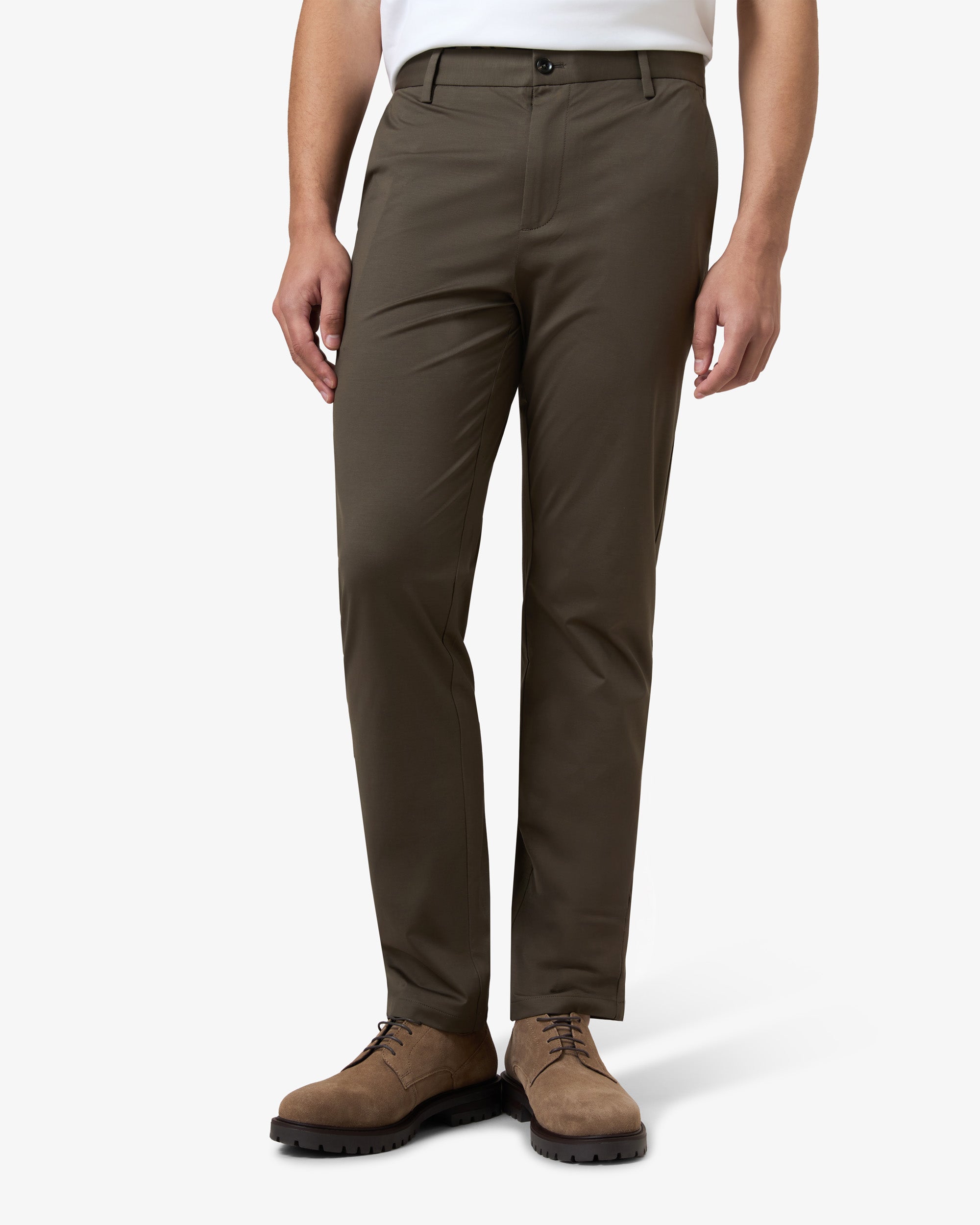 Stretch Pants - Military Green