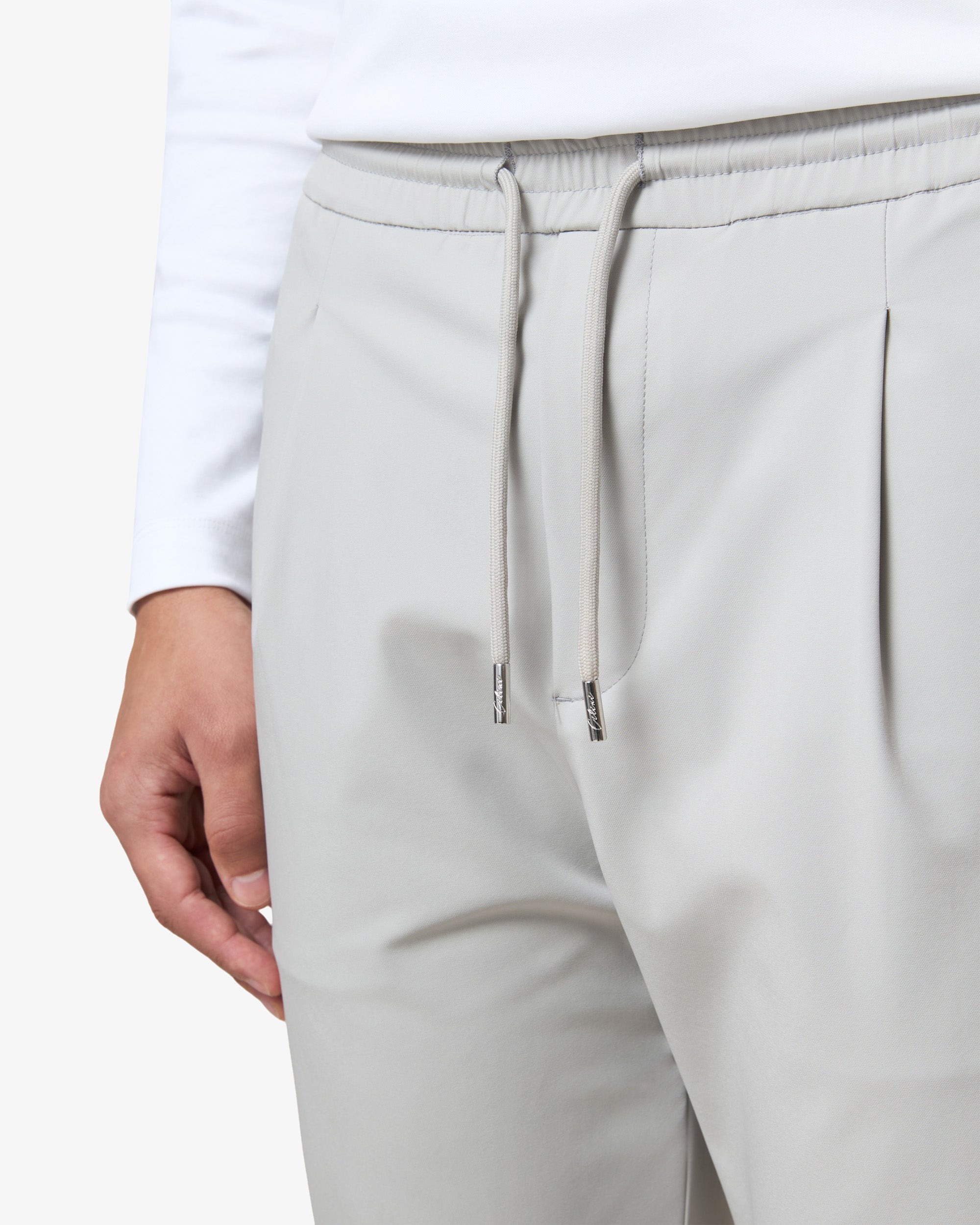 Casual Tech Pants - Stone Grey