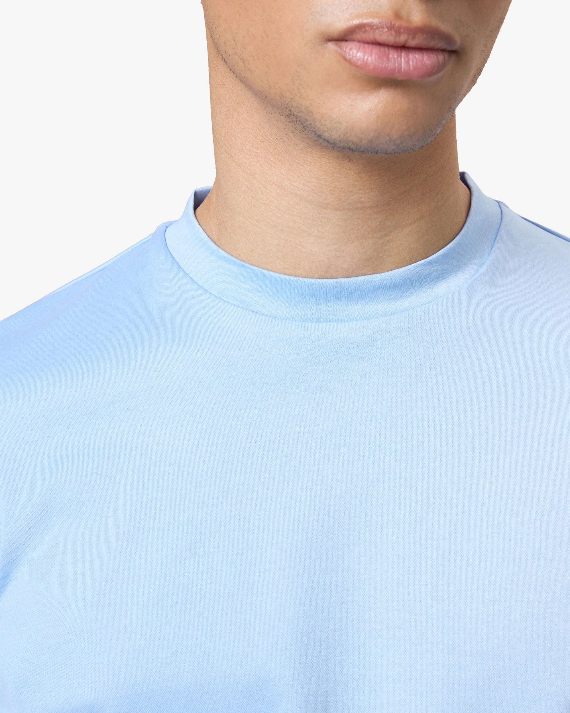 Mercerized Supima T-shirt - Bright Blue