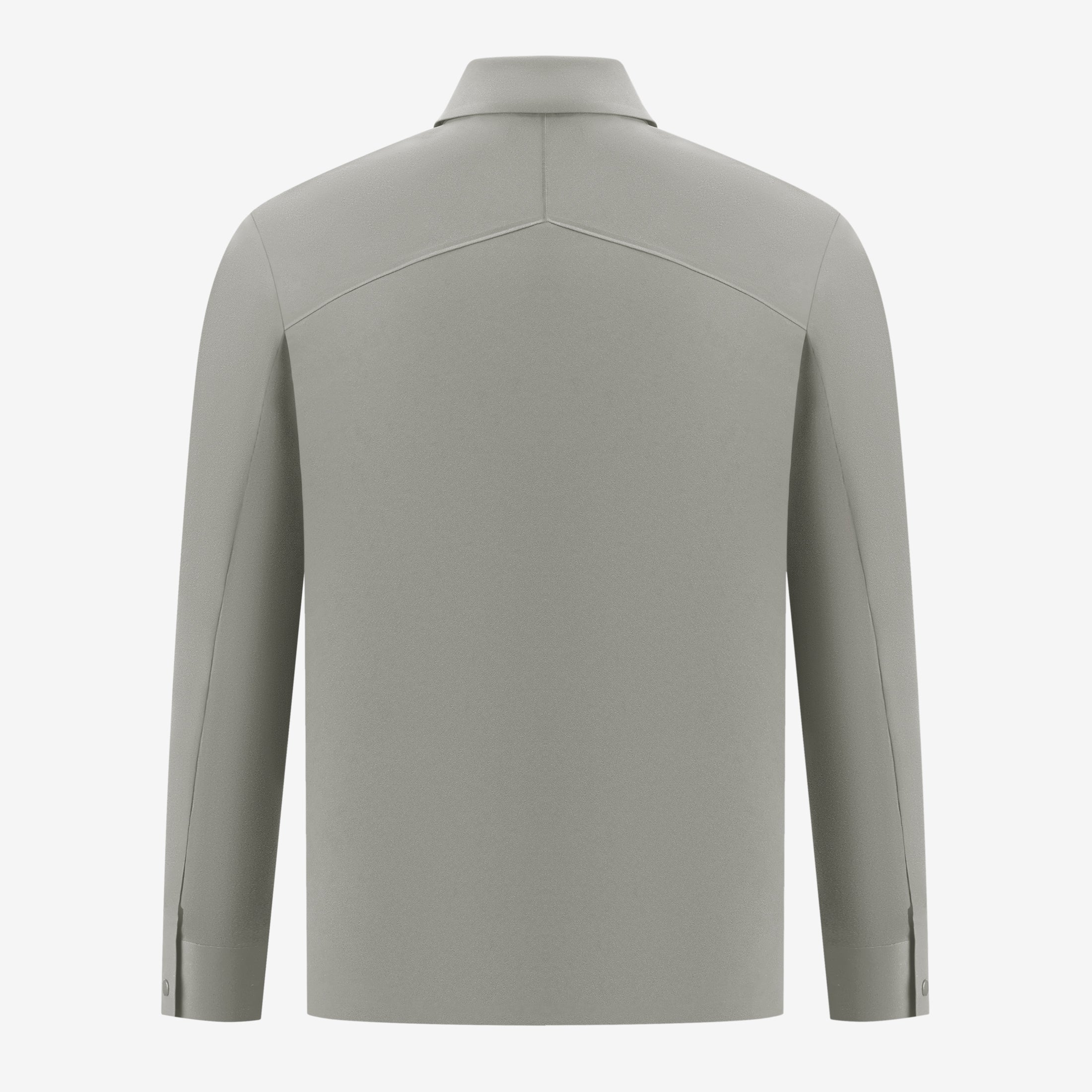 Pocket Overshirt - Light Grey