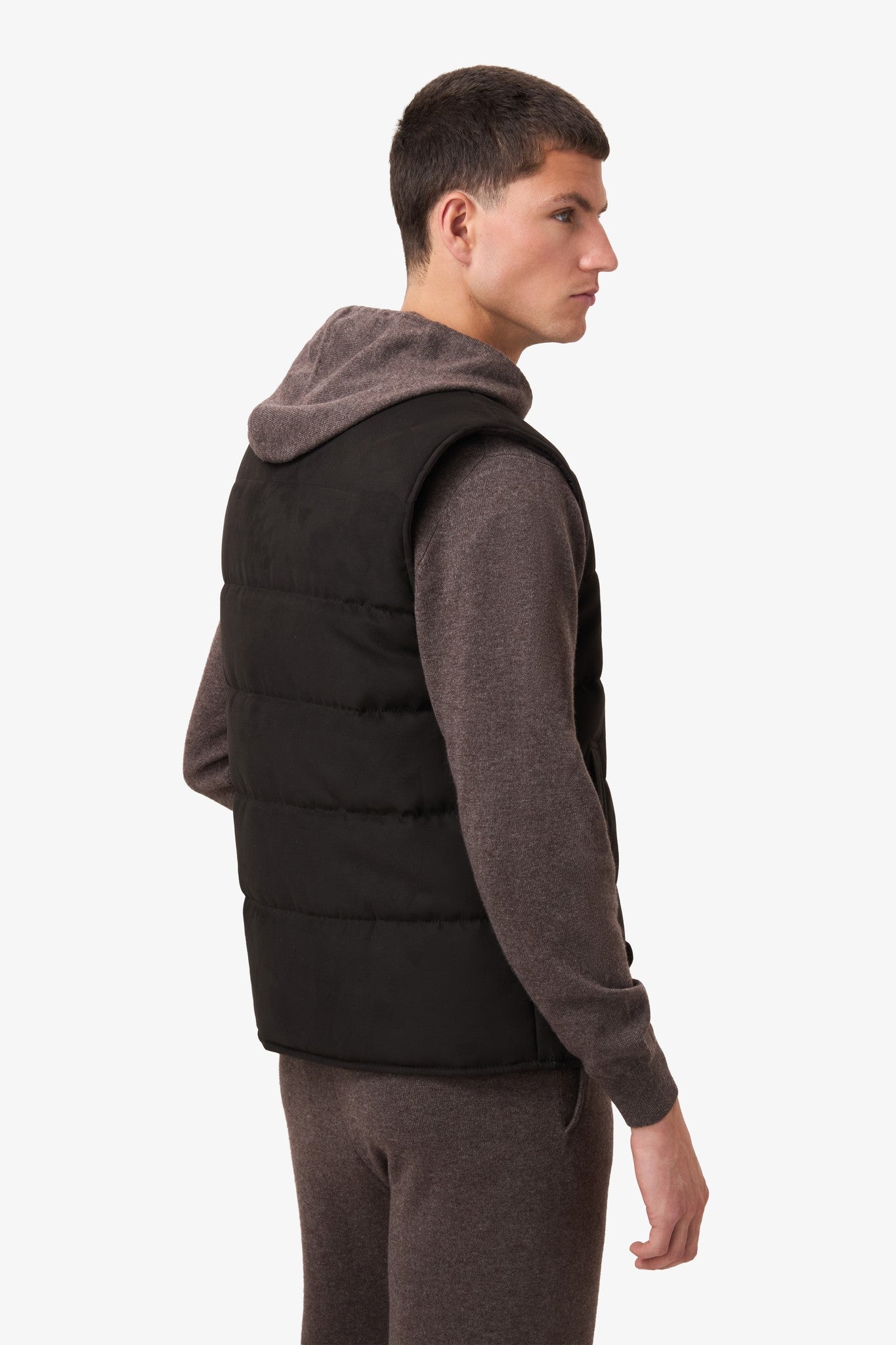 Suède Bodywarmer Brown
