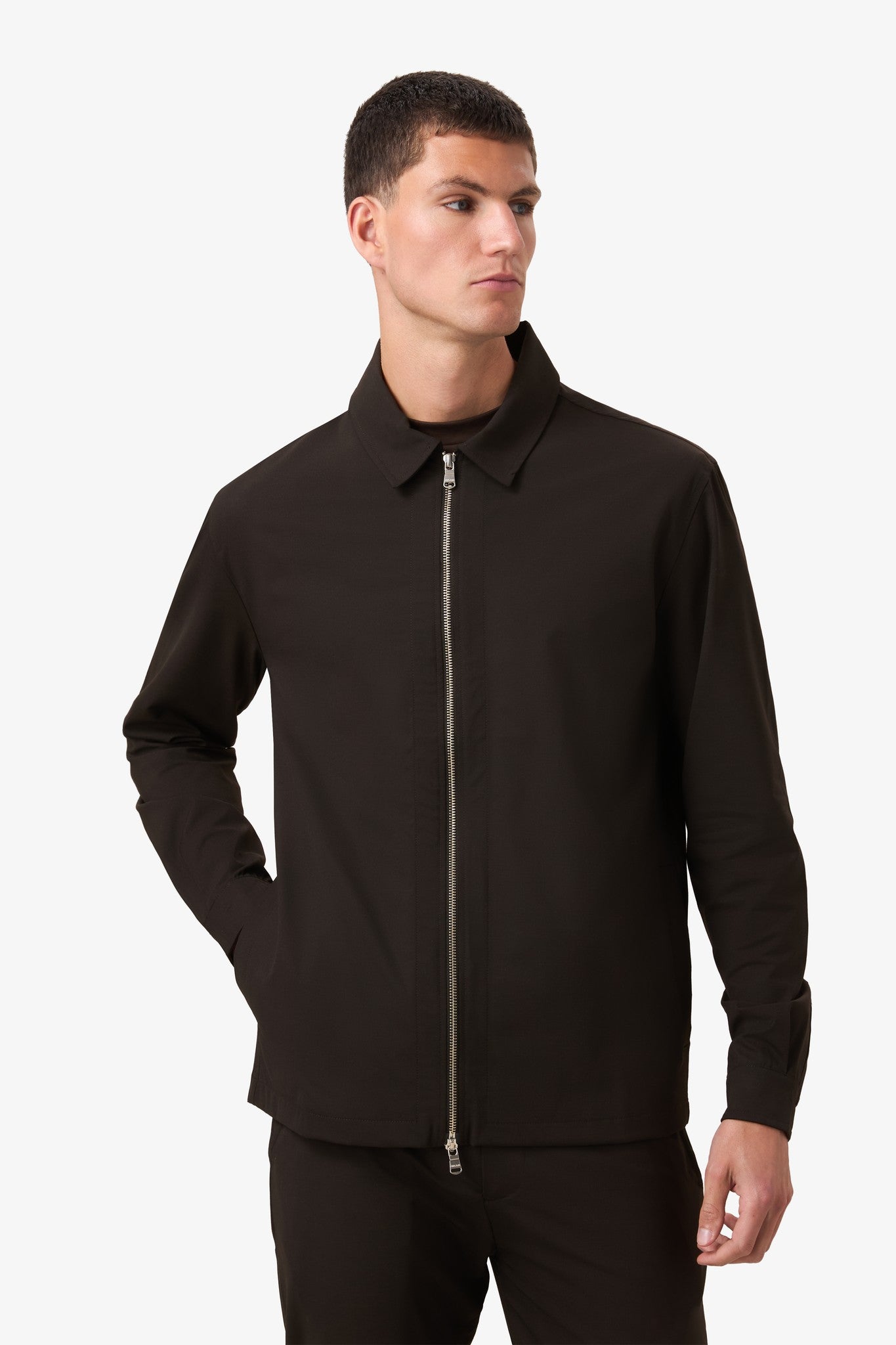 Wool Zip Jacket