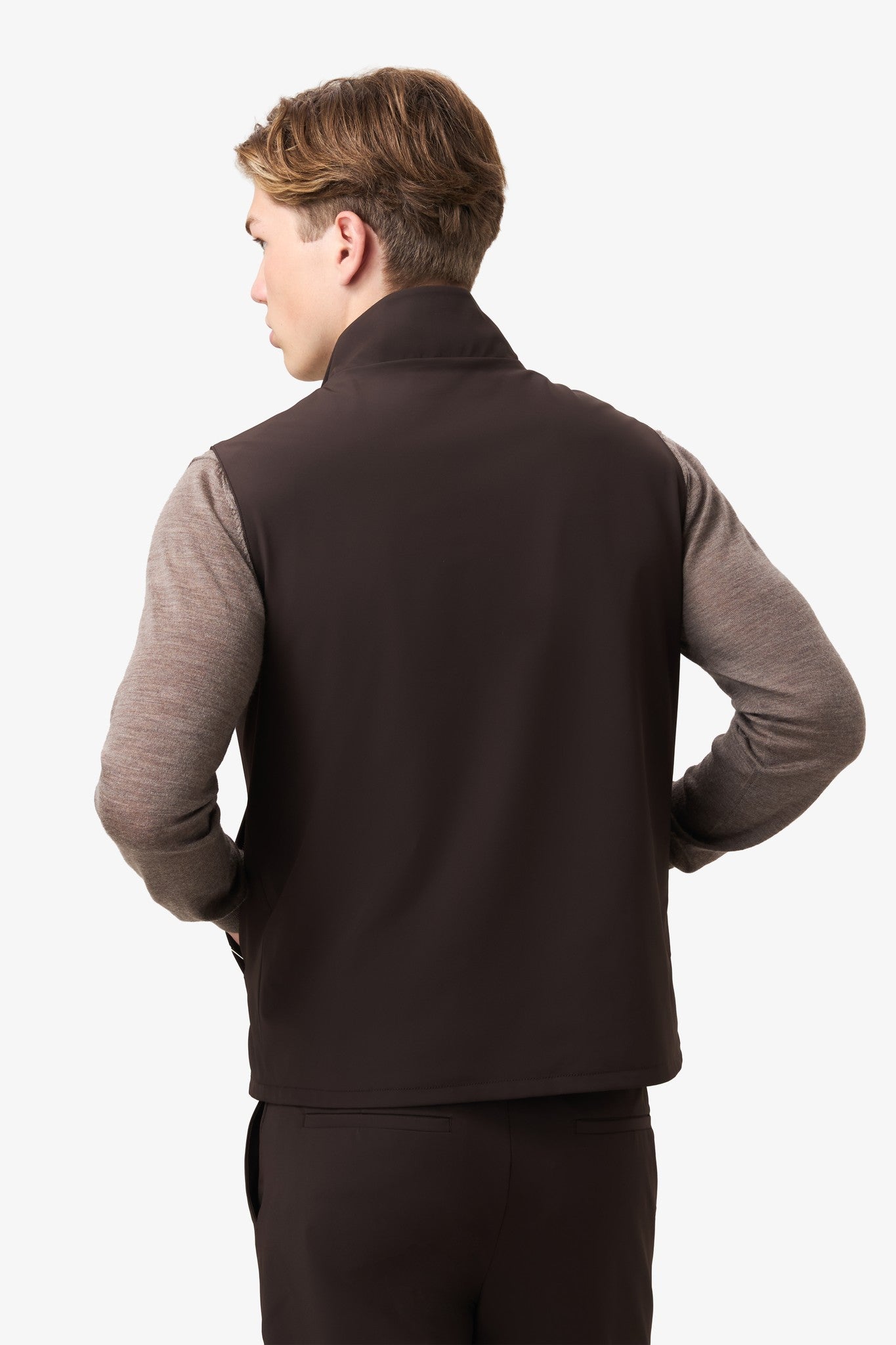 Gilet Dark Brown