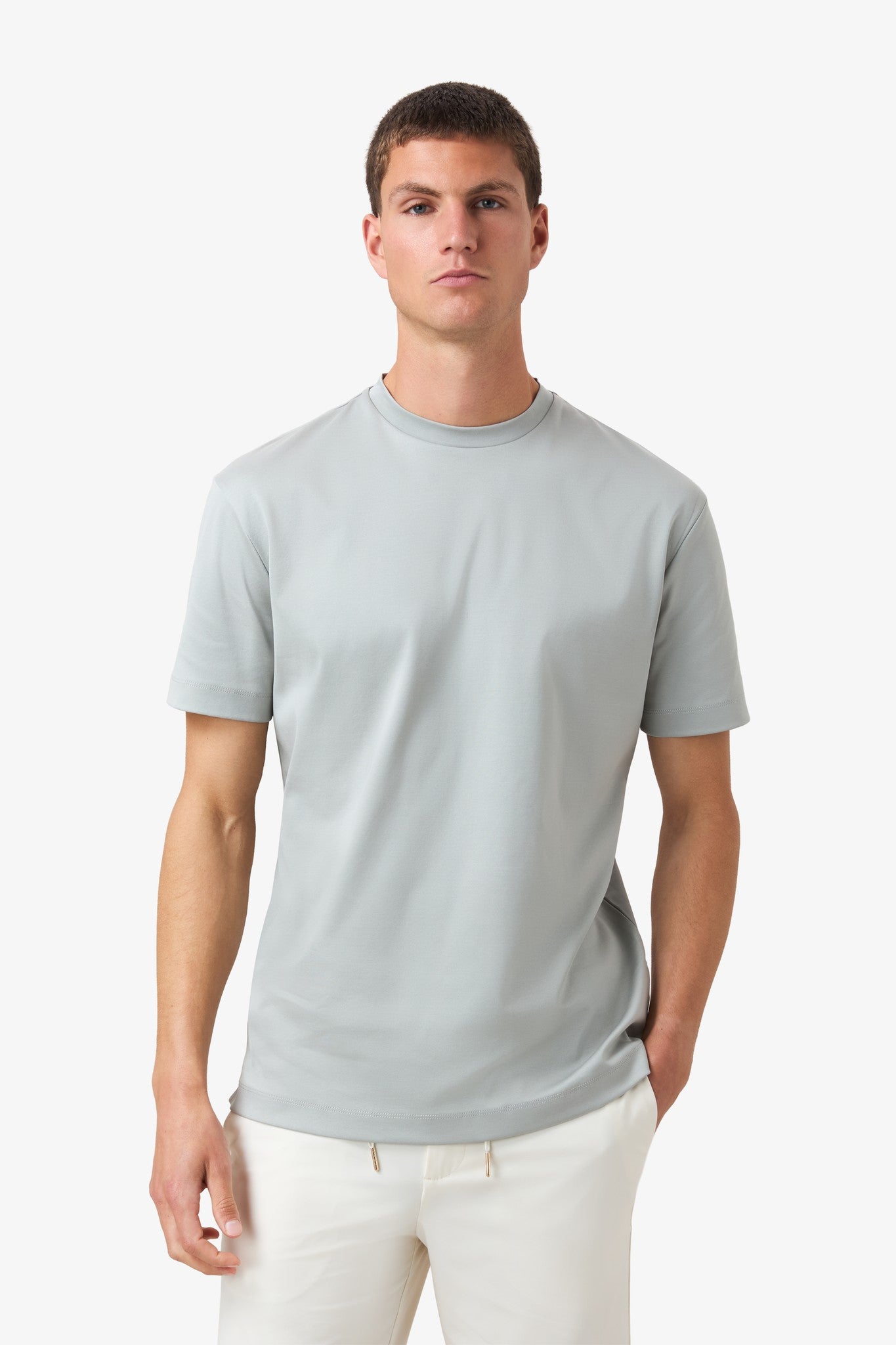 Double Mercerized Supima Tee - Bright Green