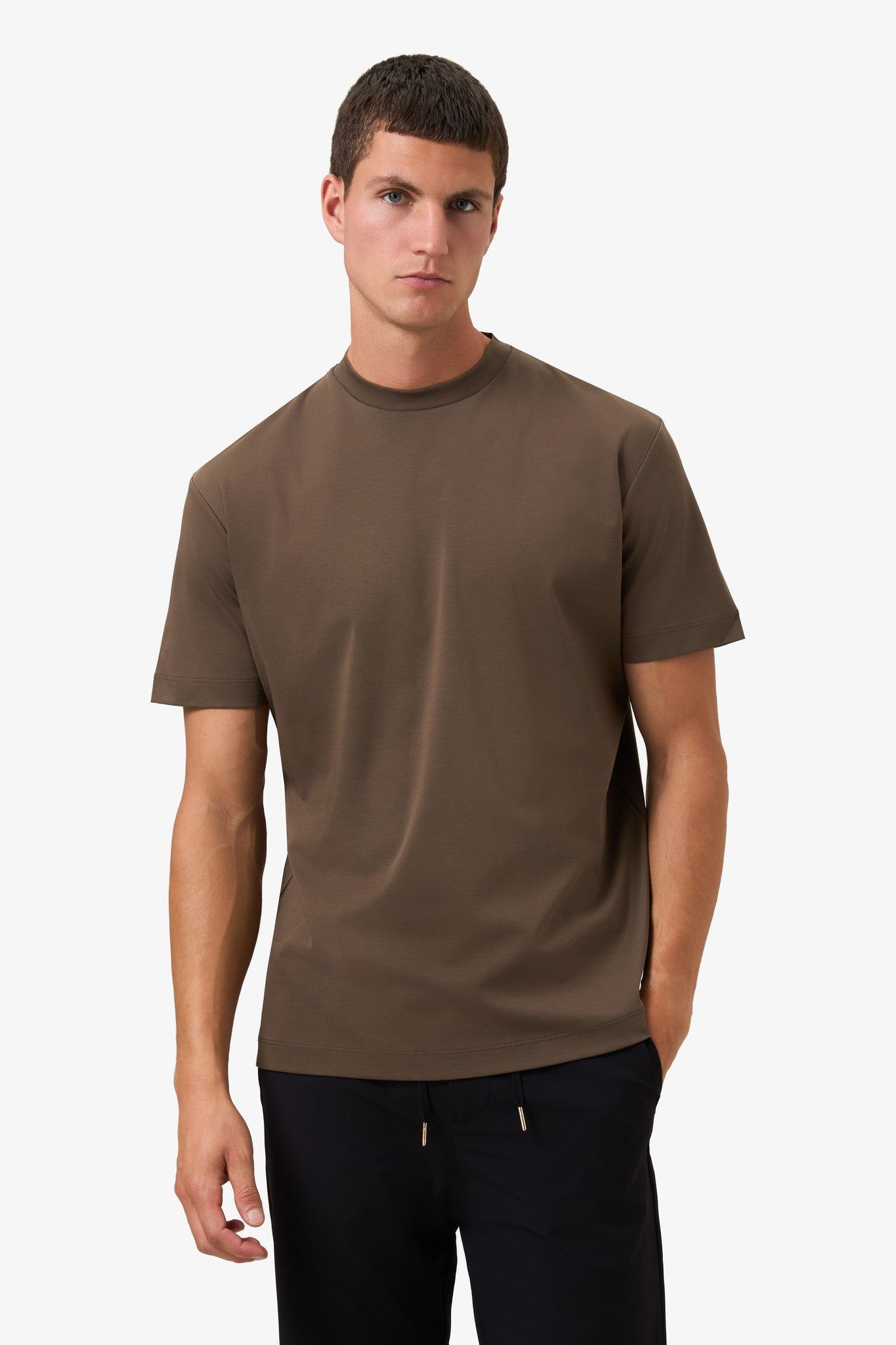 Brown tee