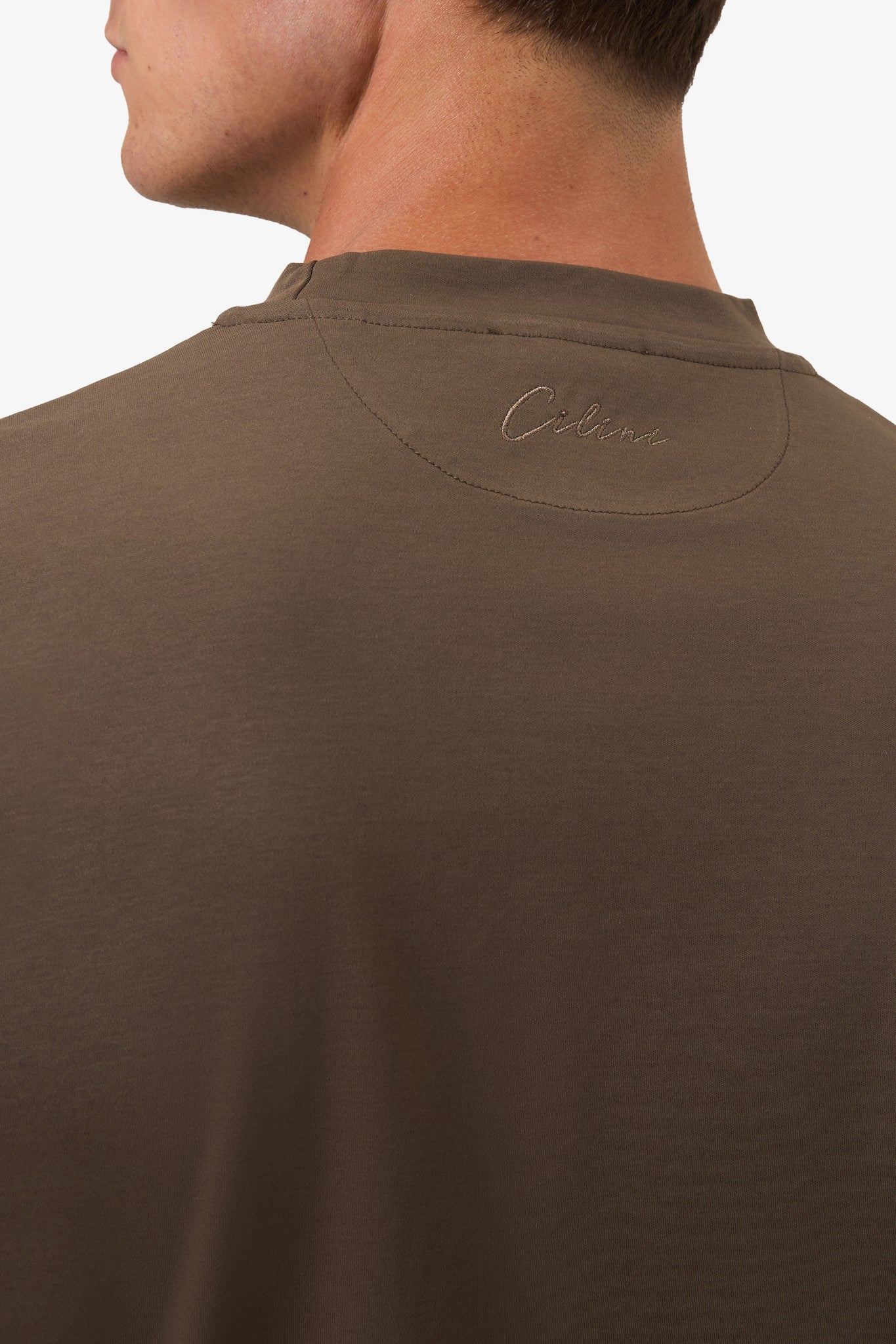 Brown tee