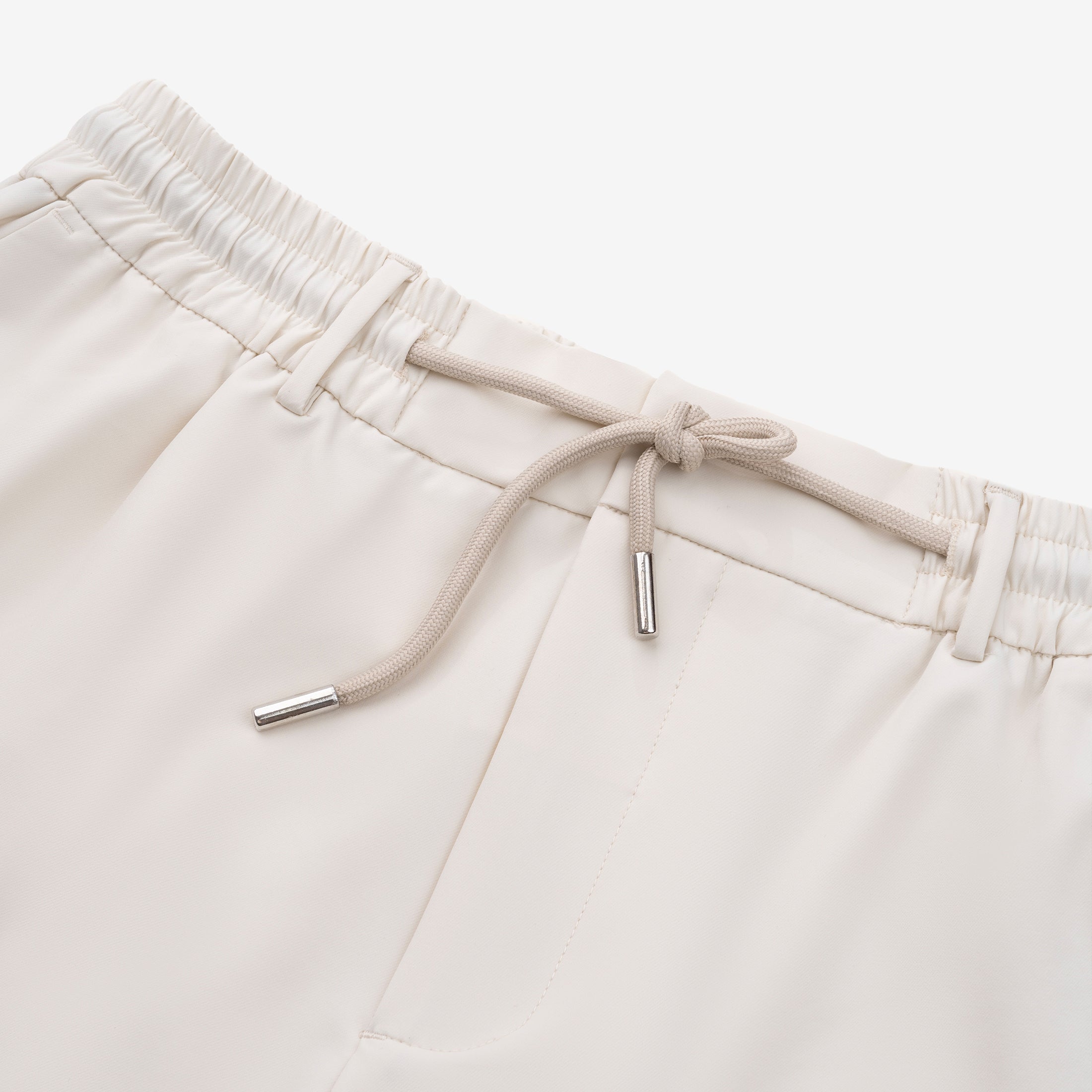 Casual Tech Shorts - Cream