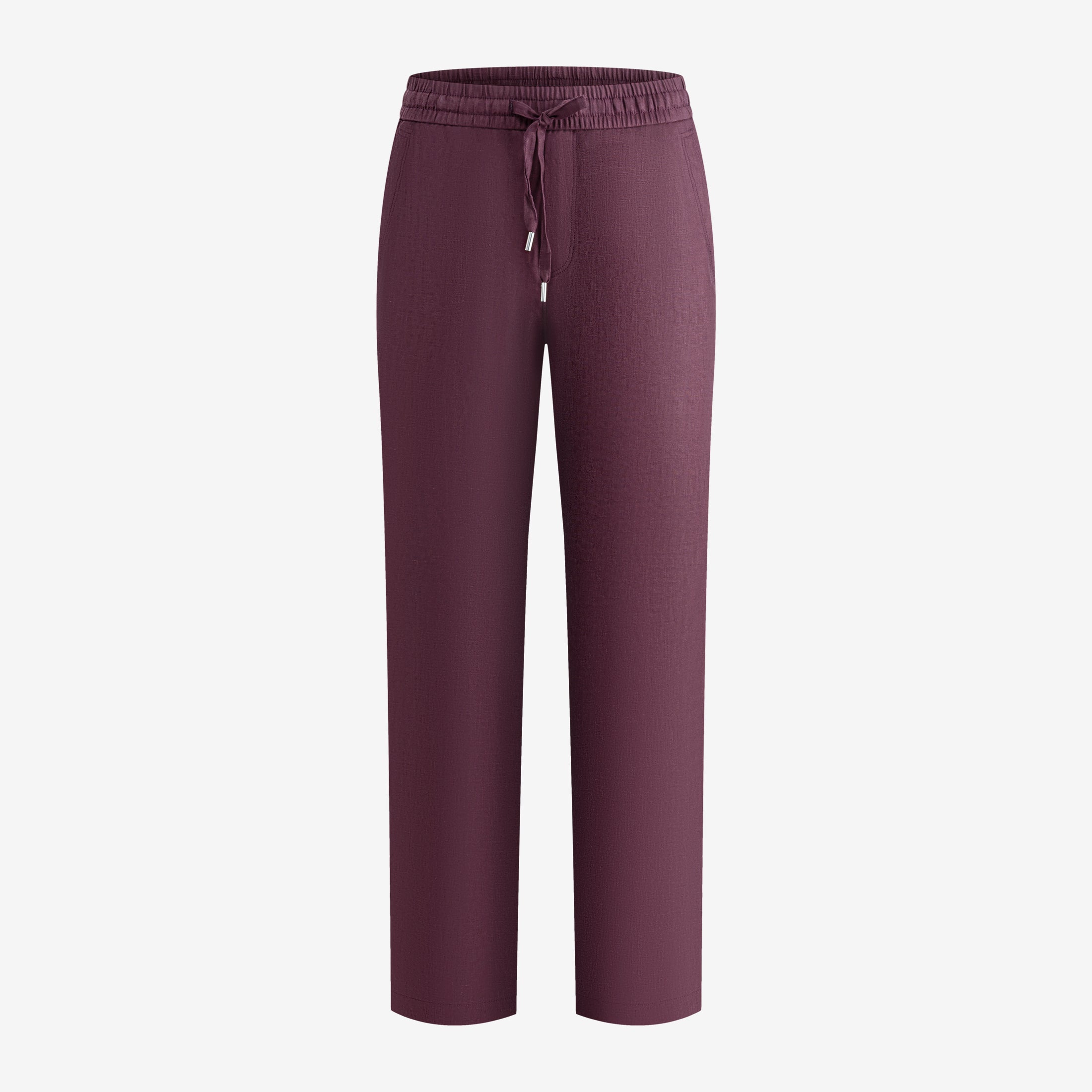 Relaxed Pants - Bordeaux