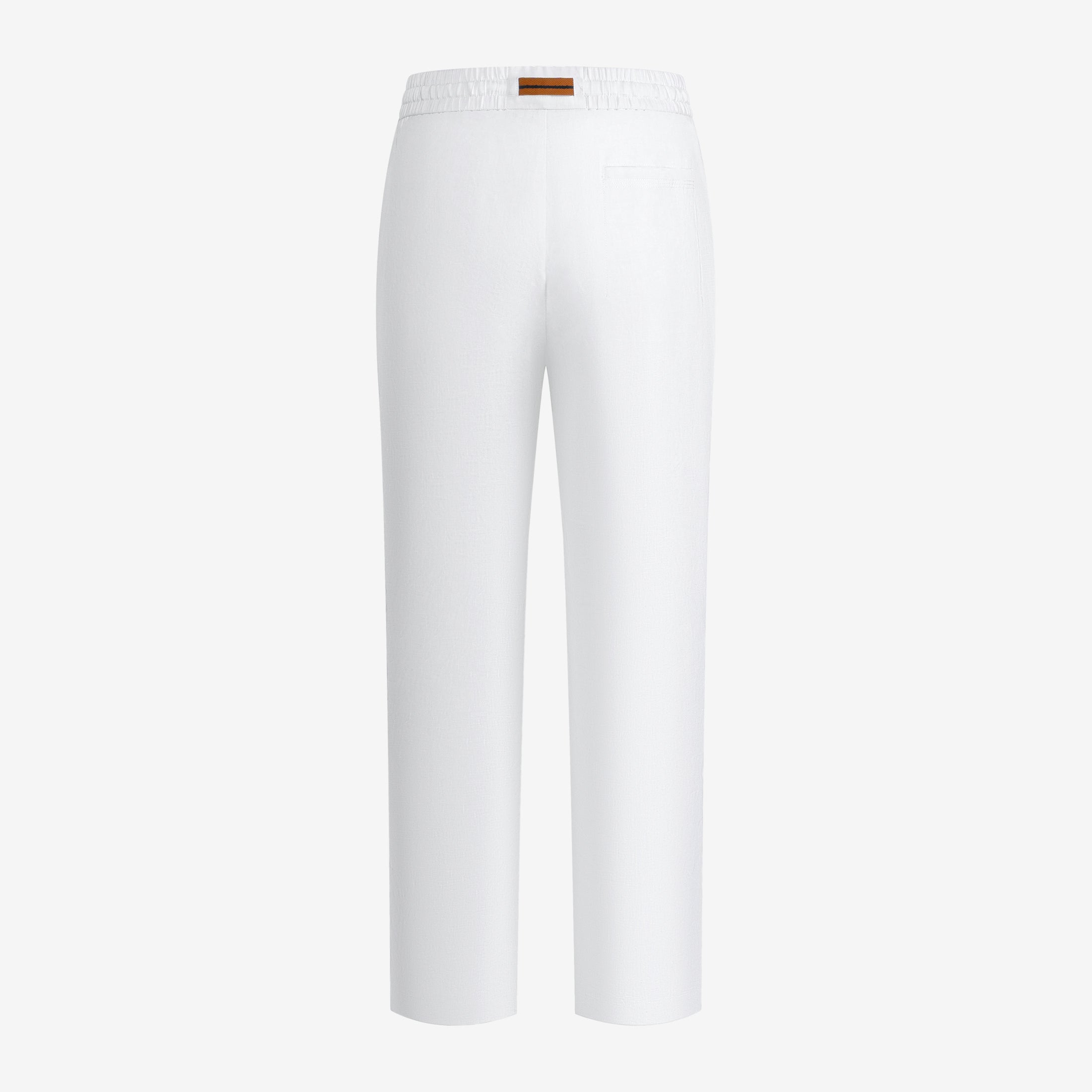 Relaxed Pants - White