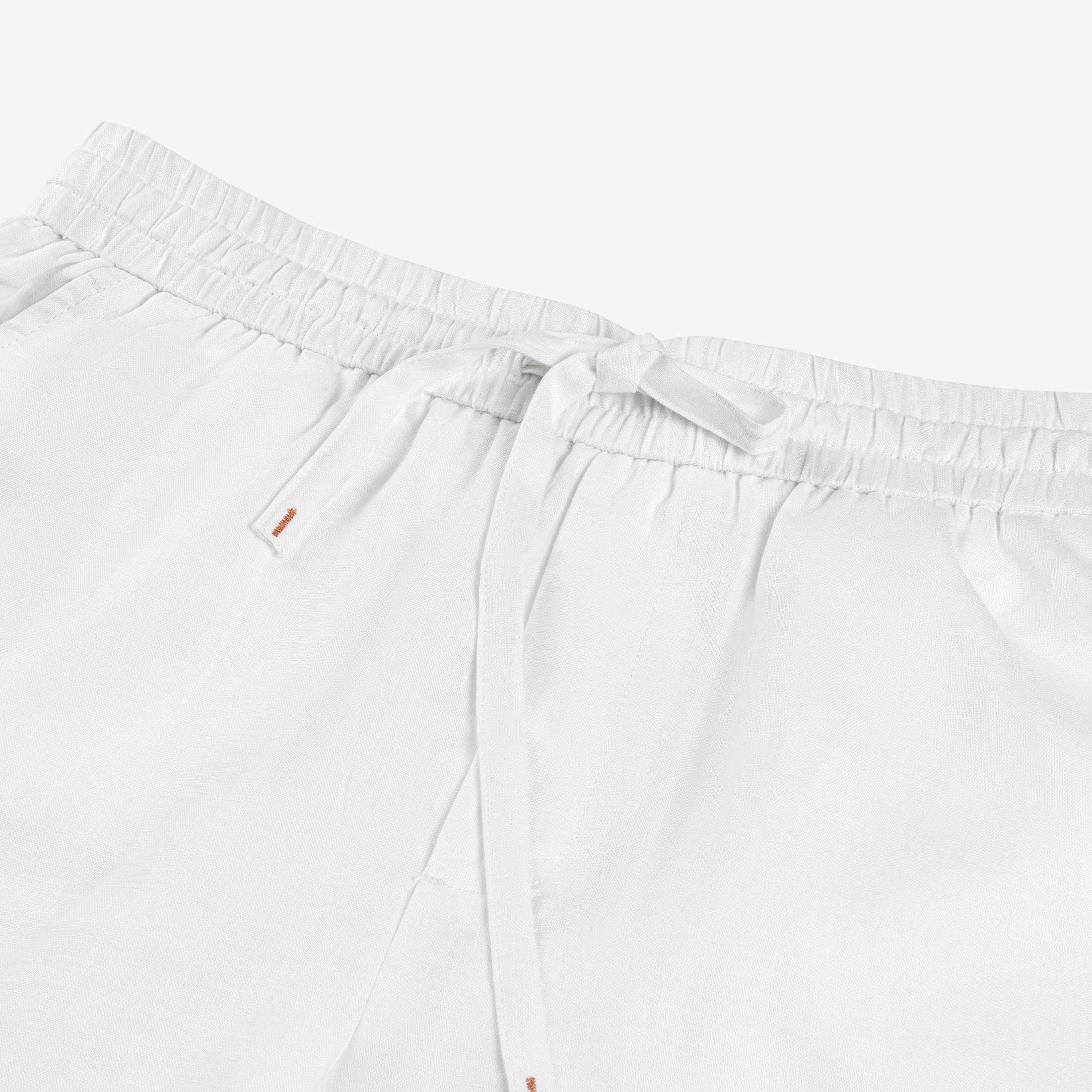 Relaxed Pants - White