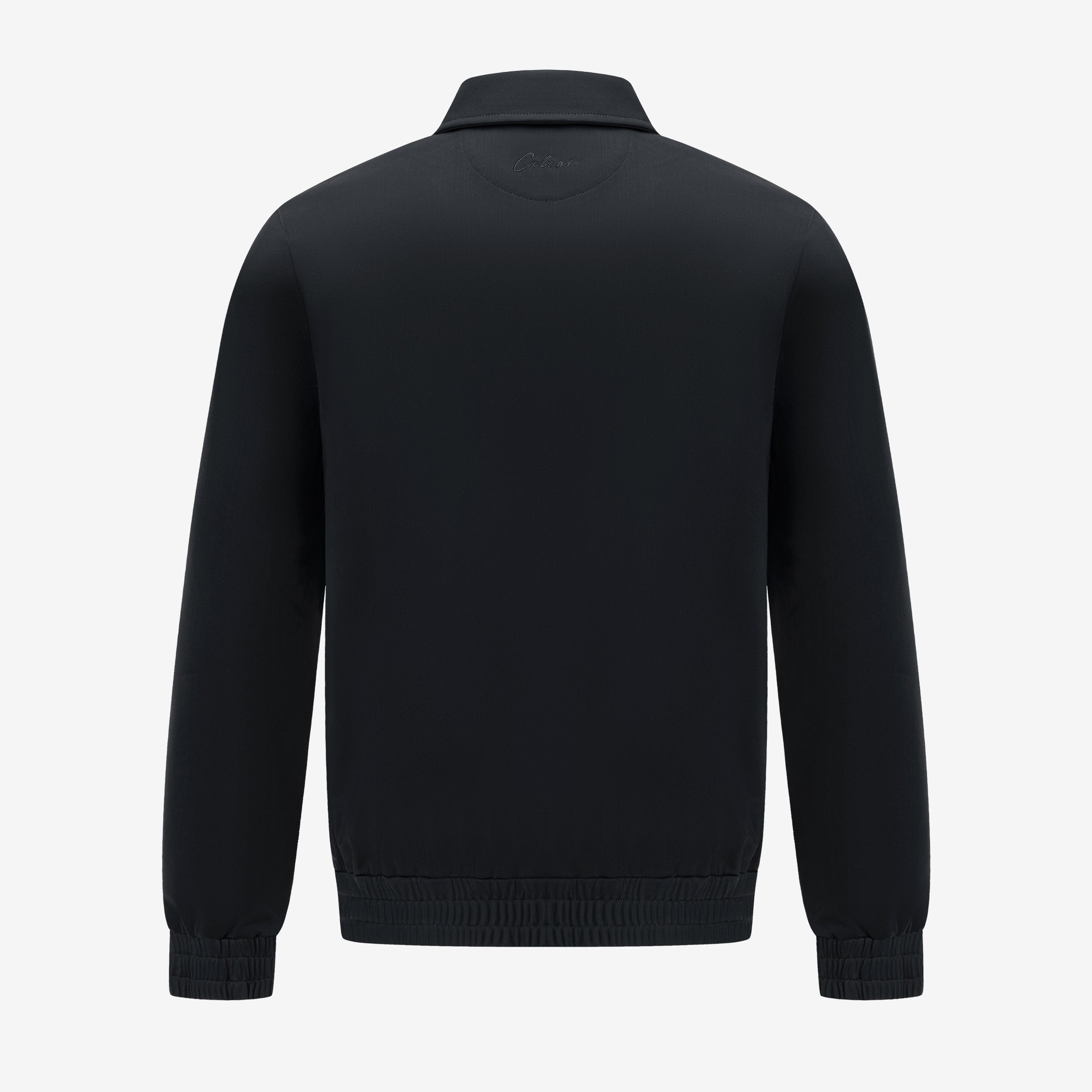 Collared Tracksuit - Black