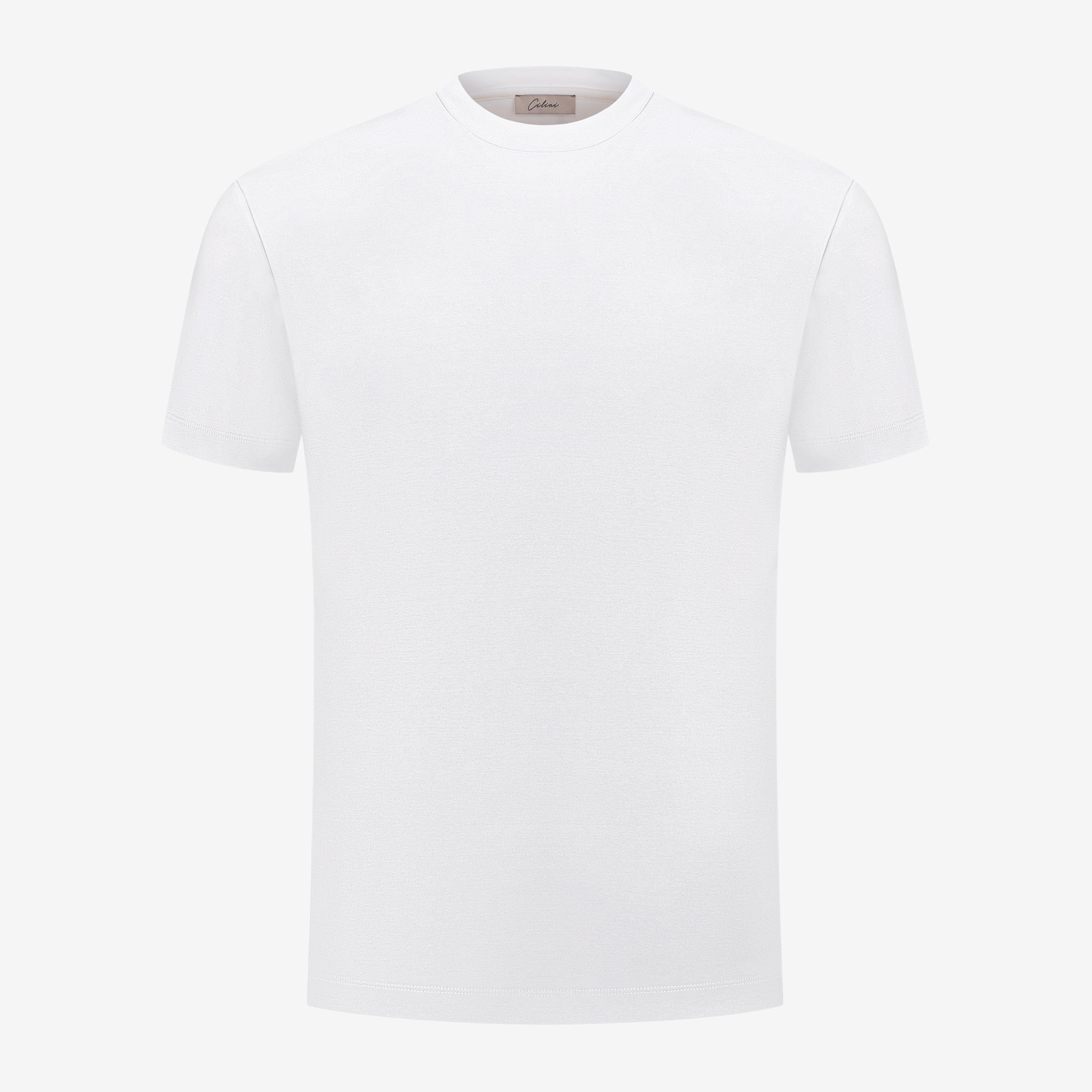 Double Mercerized T-shirt - White