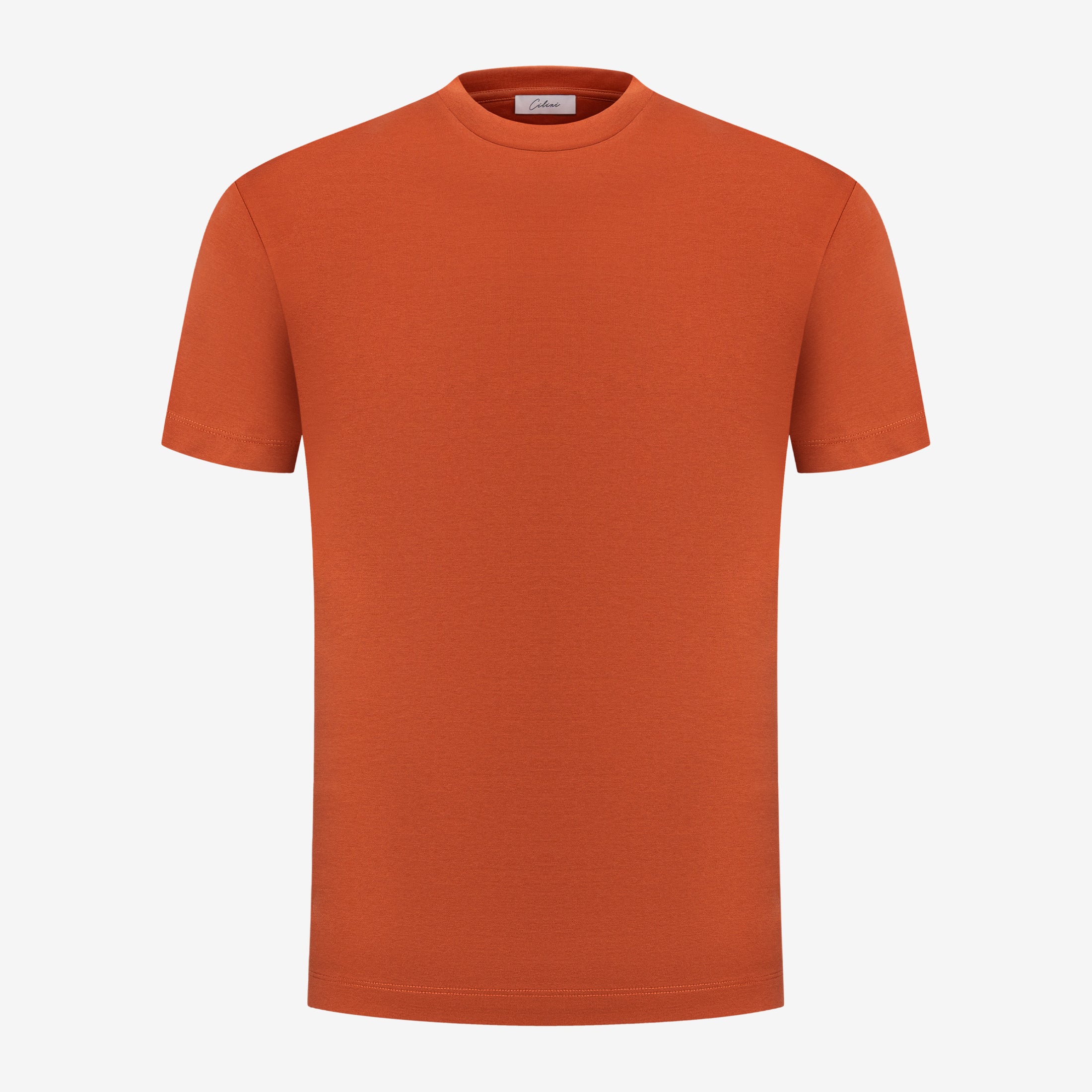Double Mercerized T-shirt - Orange