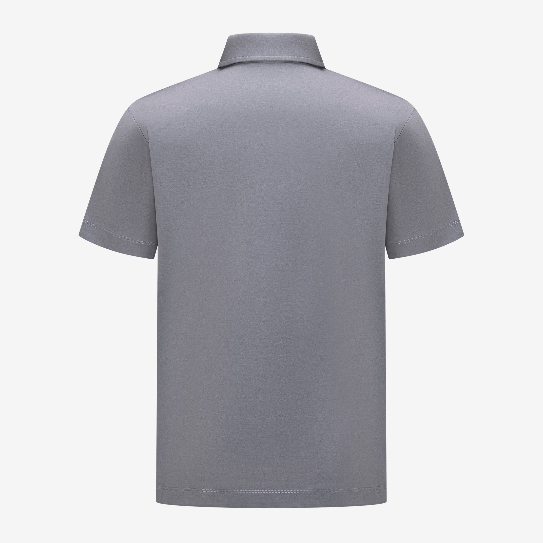 Mercerized Polo - Grey