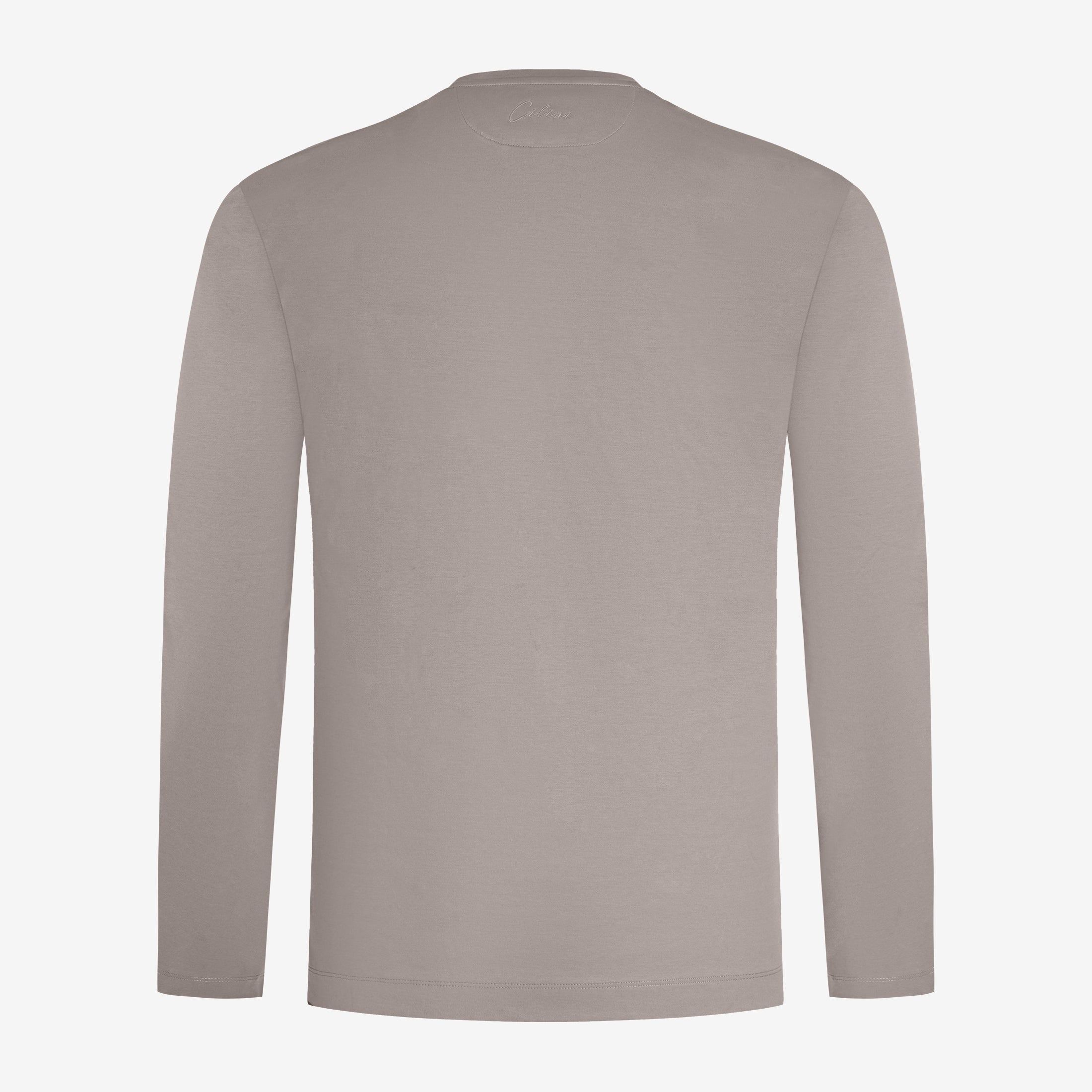 Mercerized Longsleeve - Taupe