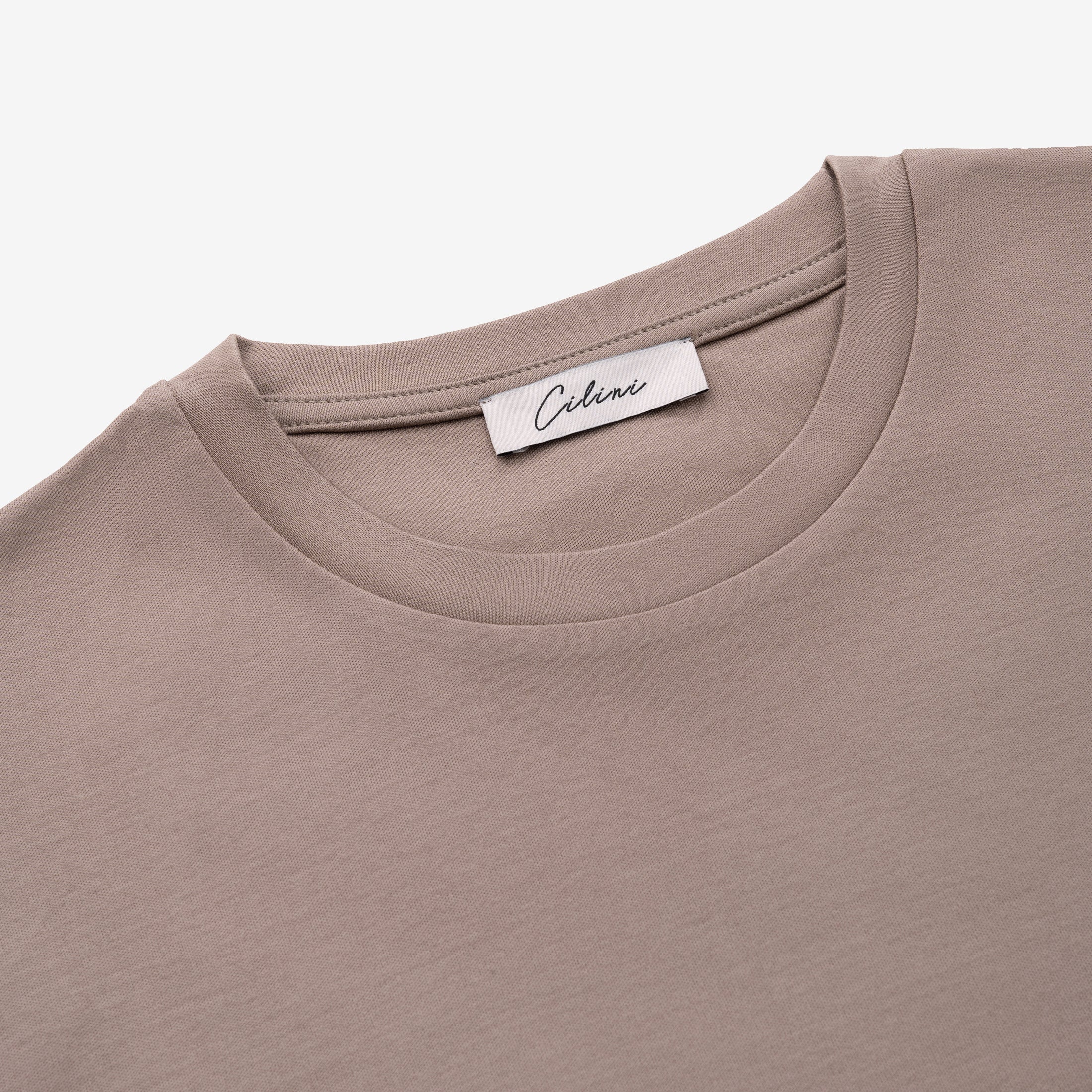 Mercerized Longsleeve - Taupe