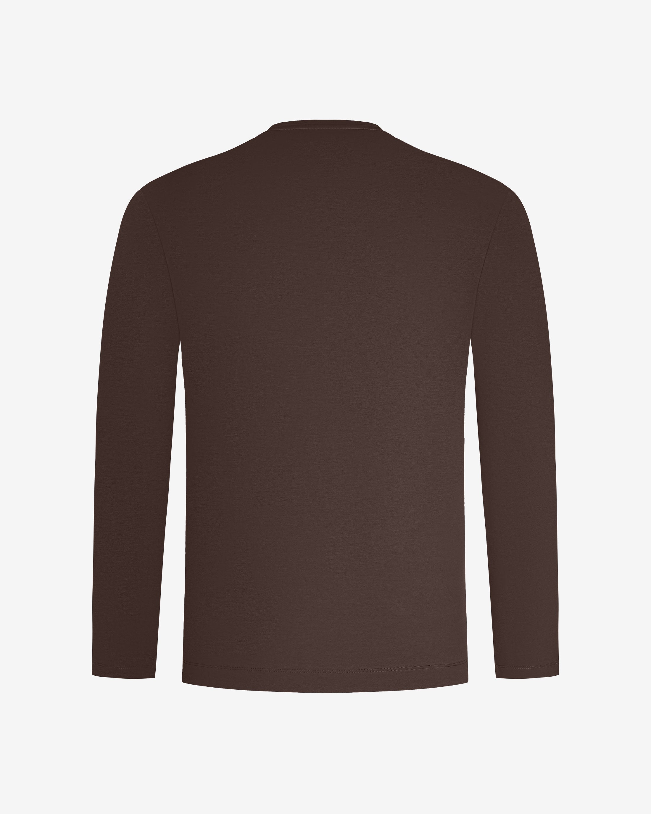 Mercerized long sleeve - Red Brown