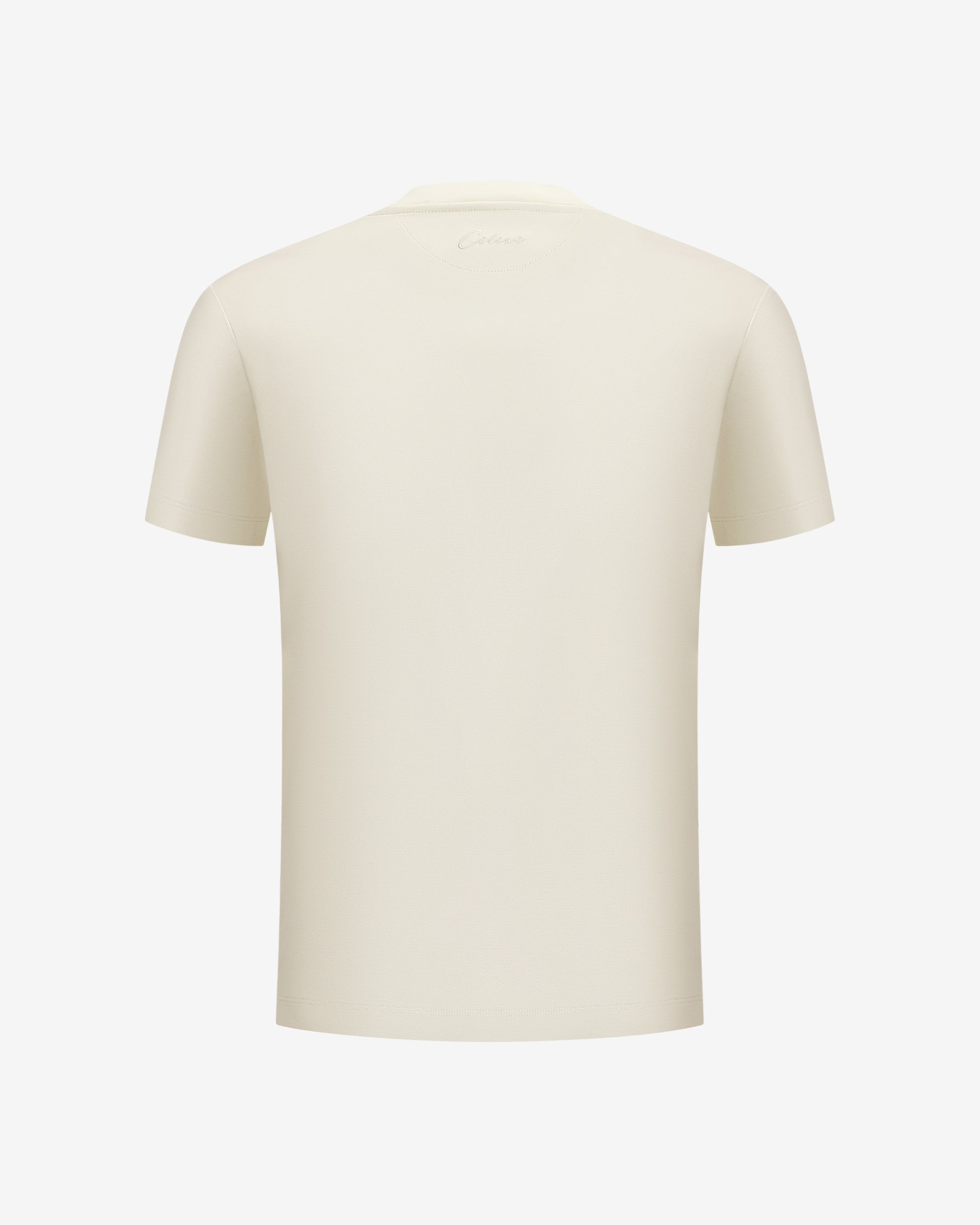 Double Mercerized T-shirt - Beige