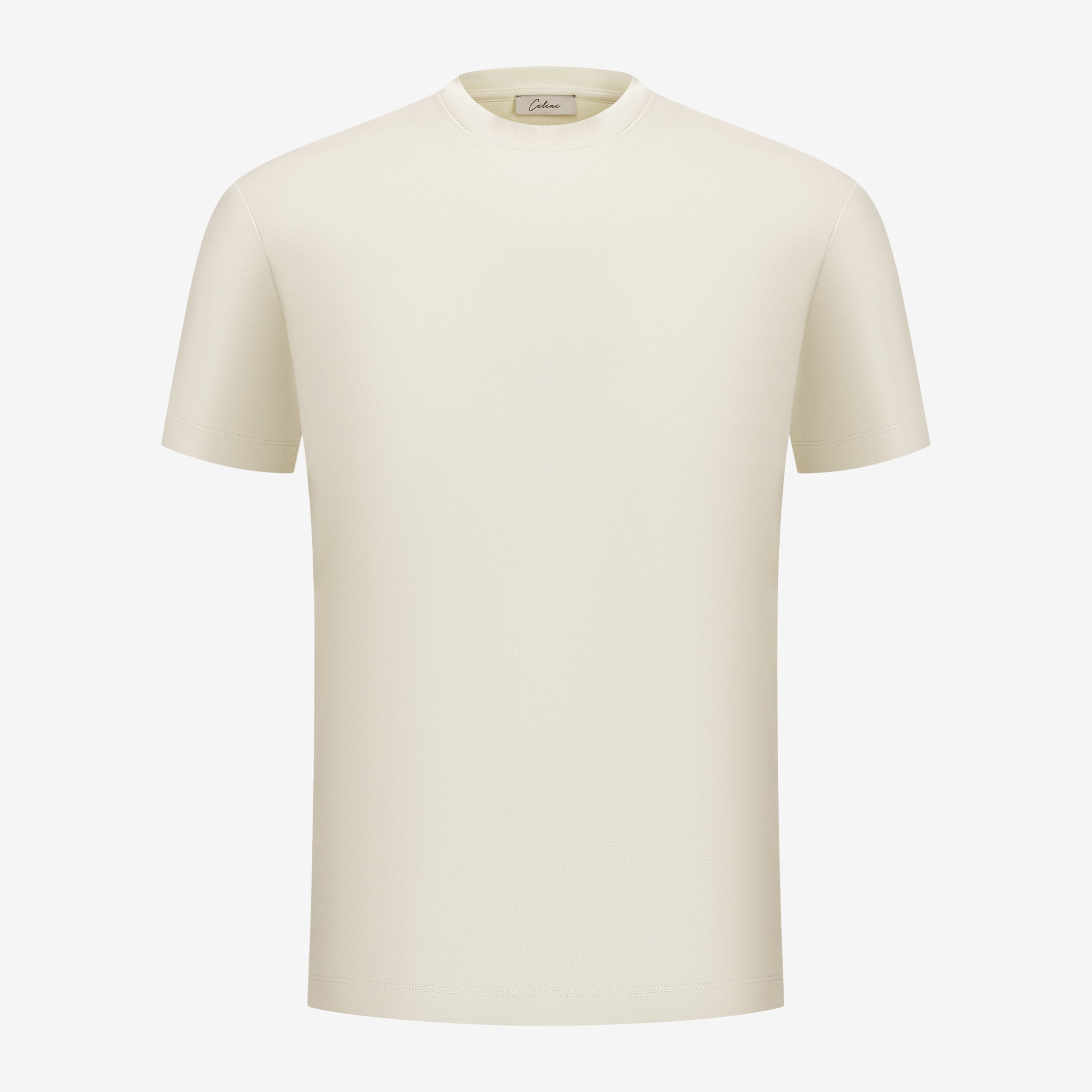 Double Mercerized T-shirt - Beige