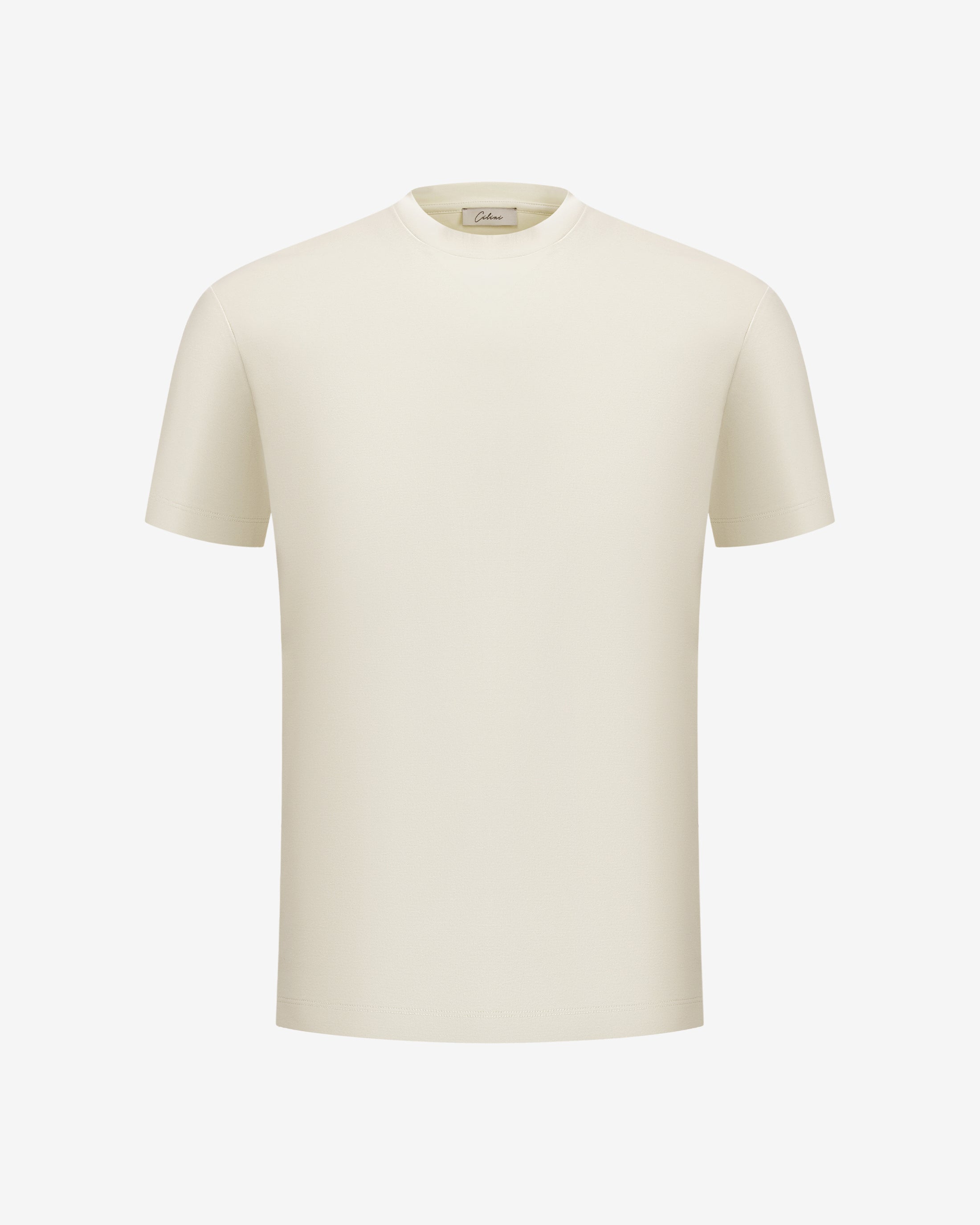 Double Mercerized T-shirt - Beige