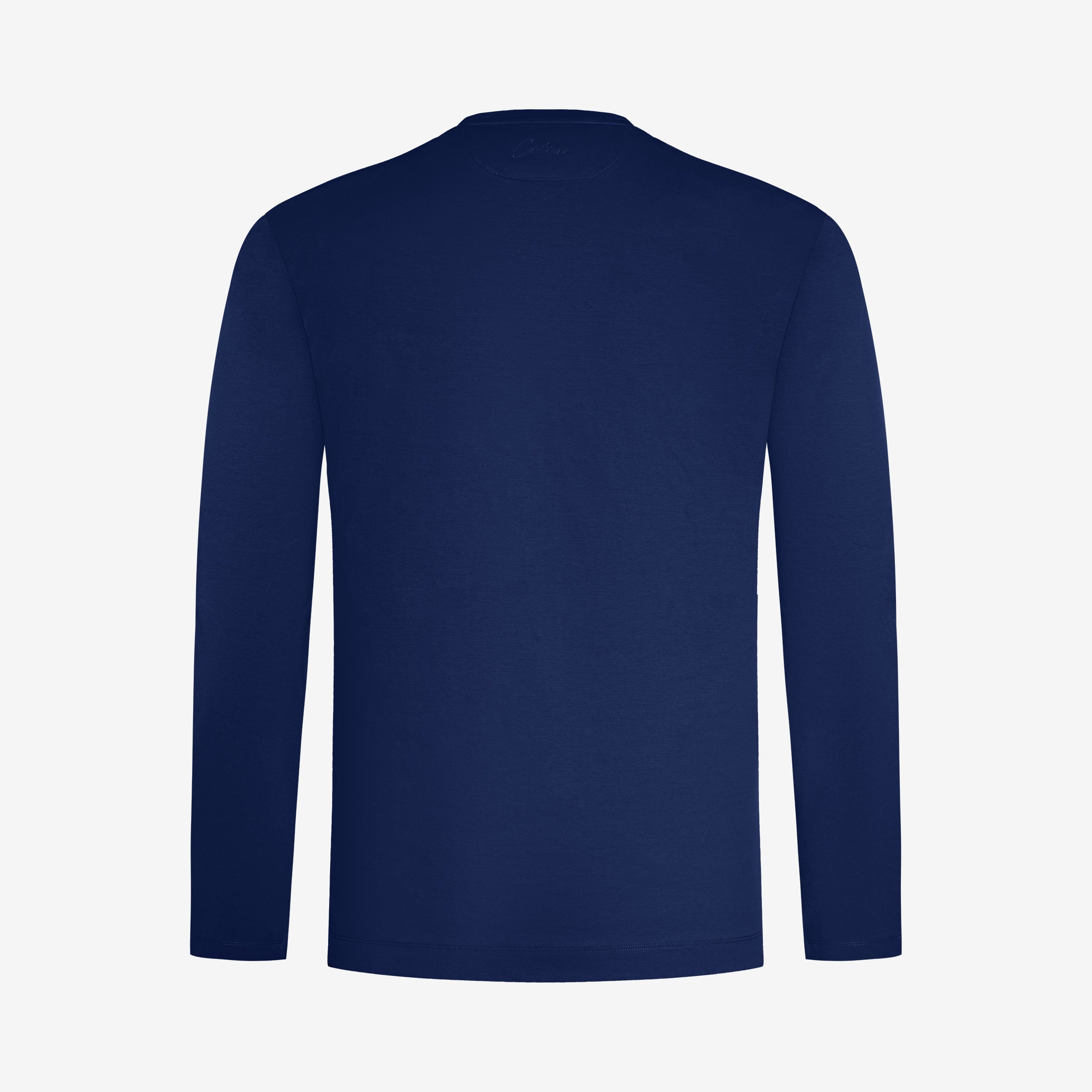 Mercerized Longsleeve - Navy