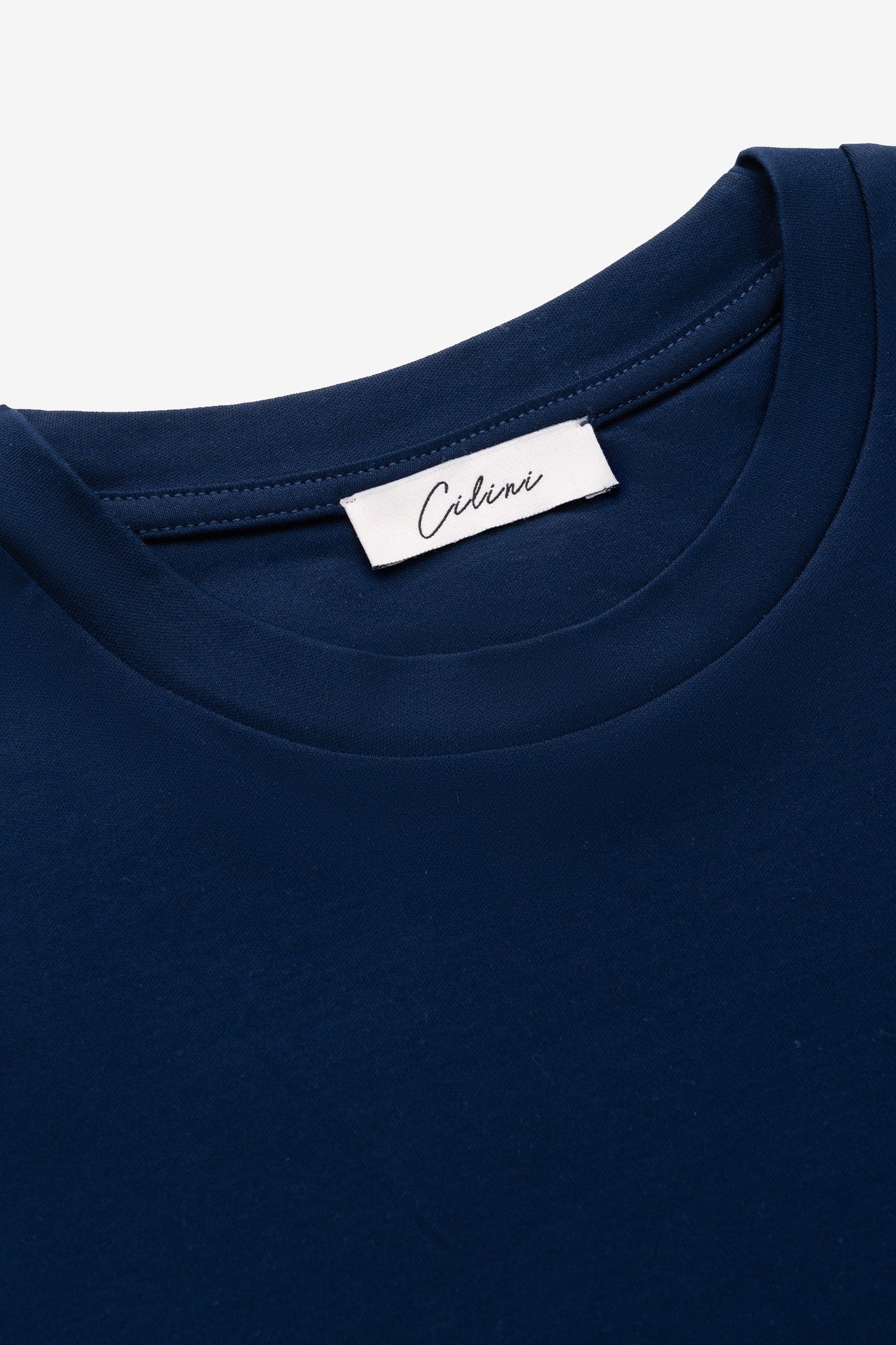 Mercerized Longsleeve - Navy