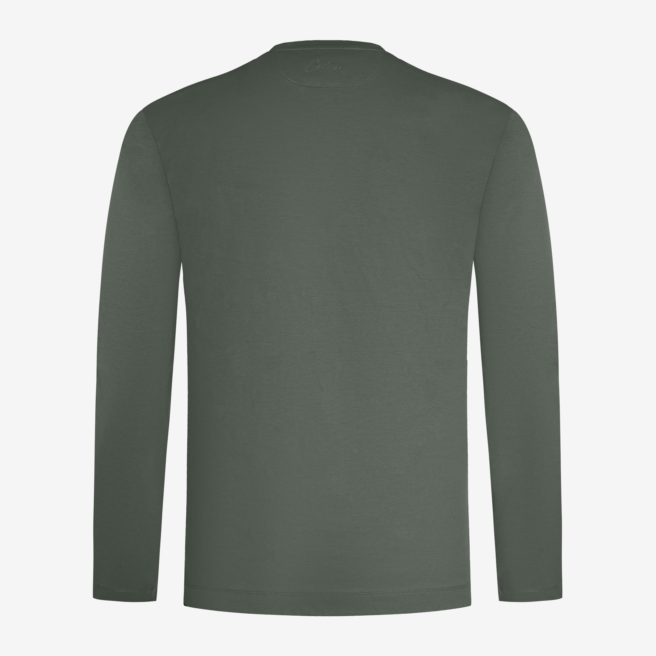 Mercerized Longsleeve - Dark Green