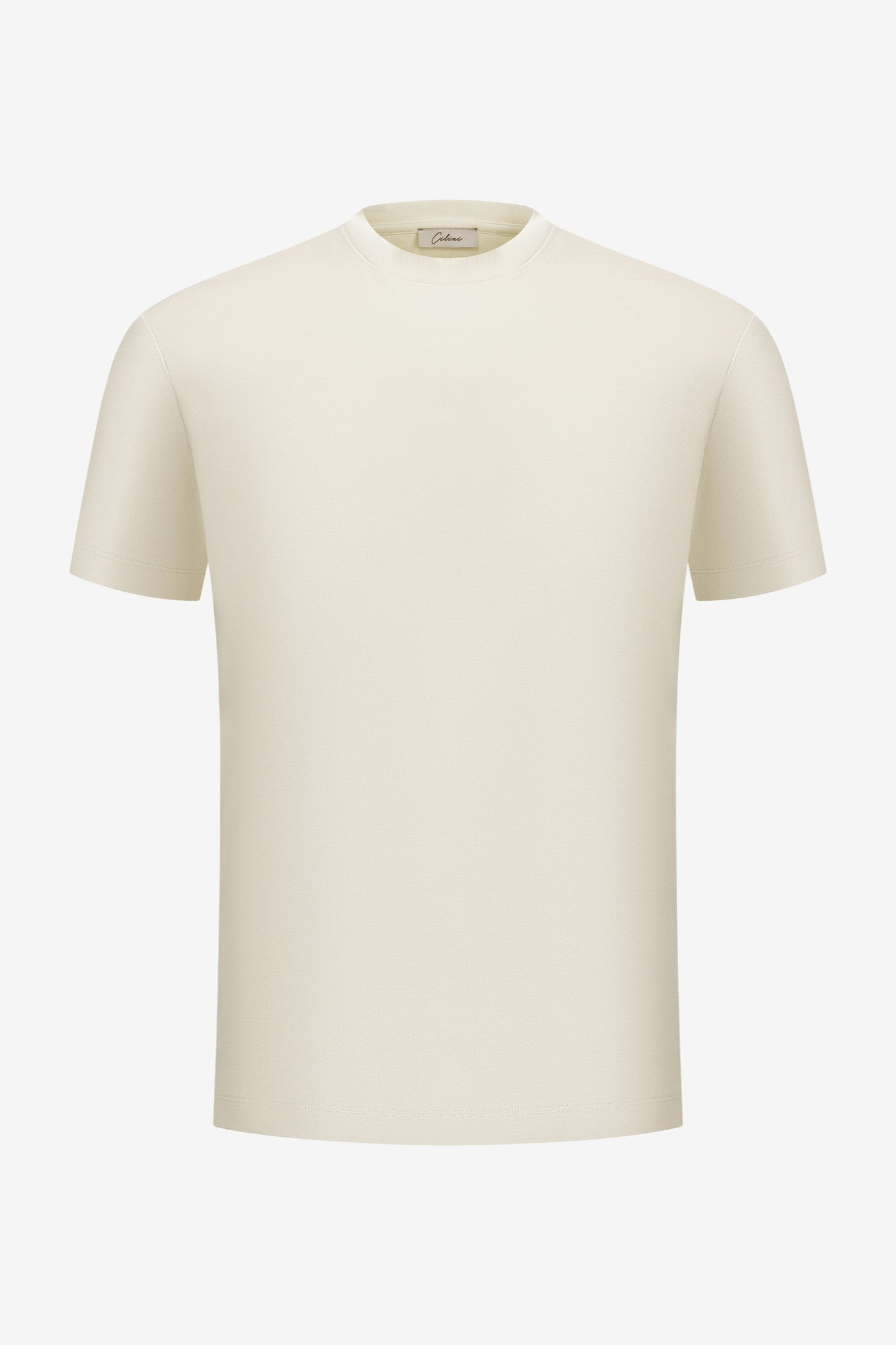 Double Mercerized T-shirt - Beige