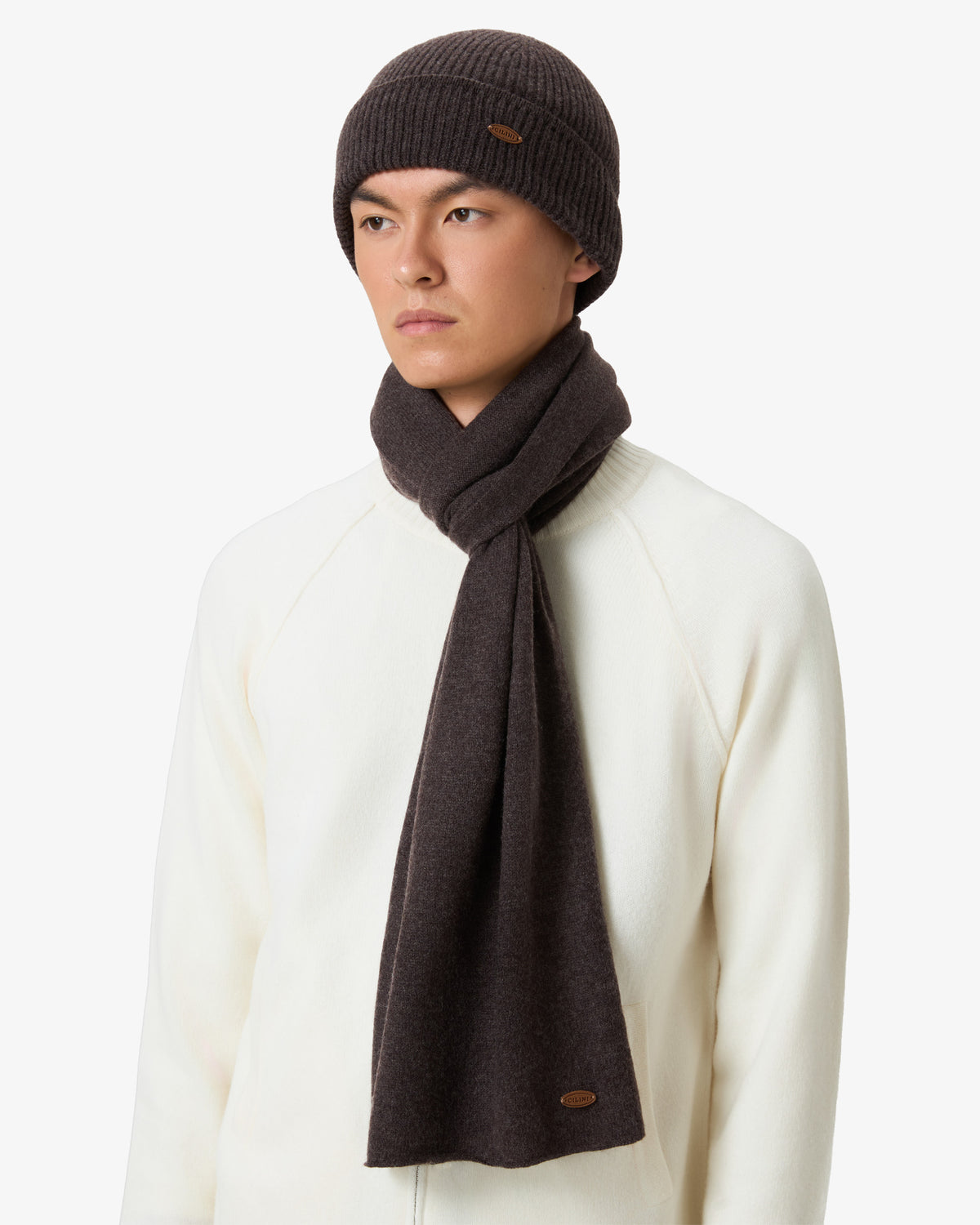 Cashmere Beanie - Russet