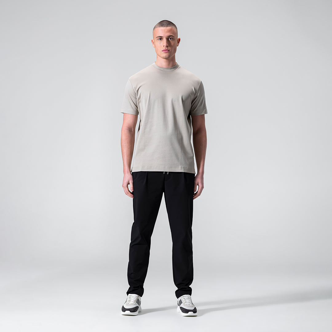 Mercerized Supima T-shirt - Taupe