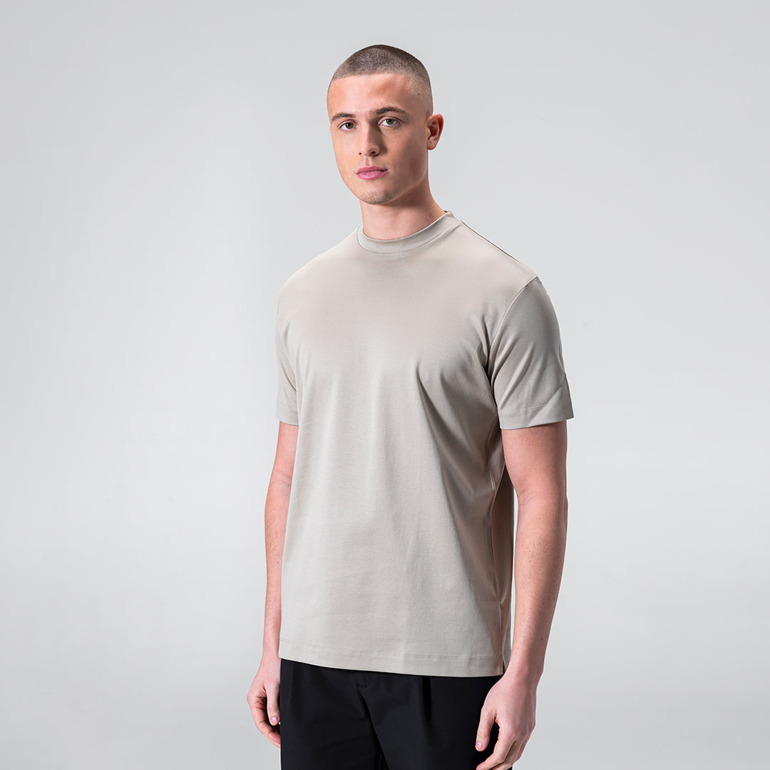 Mercerized Supima T-shirt - Taupe