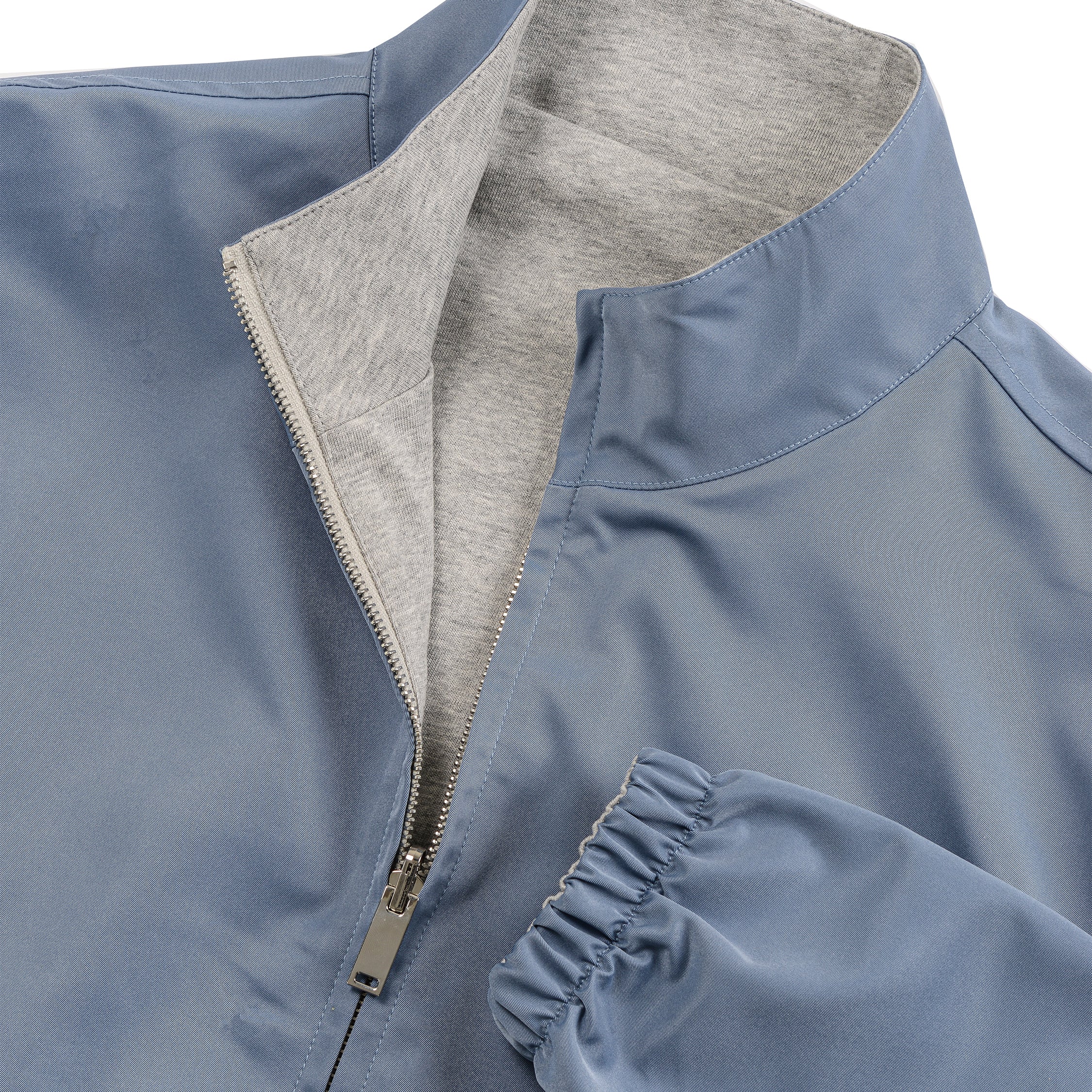 Reversible Jacket - Light Blue / Grey