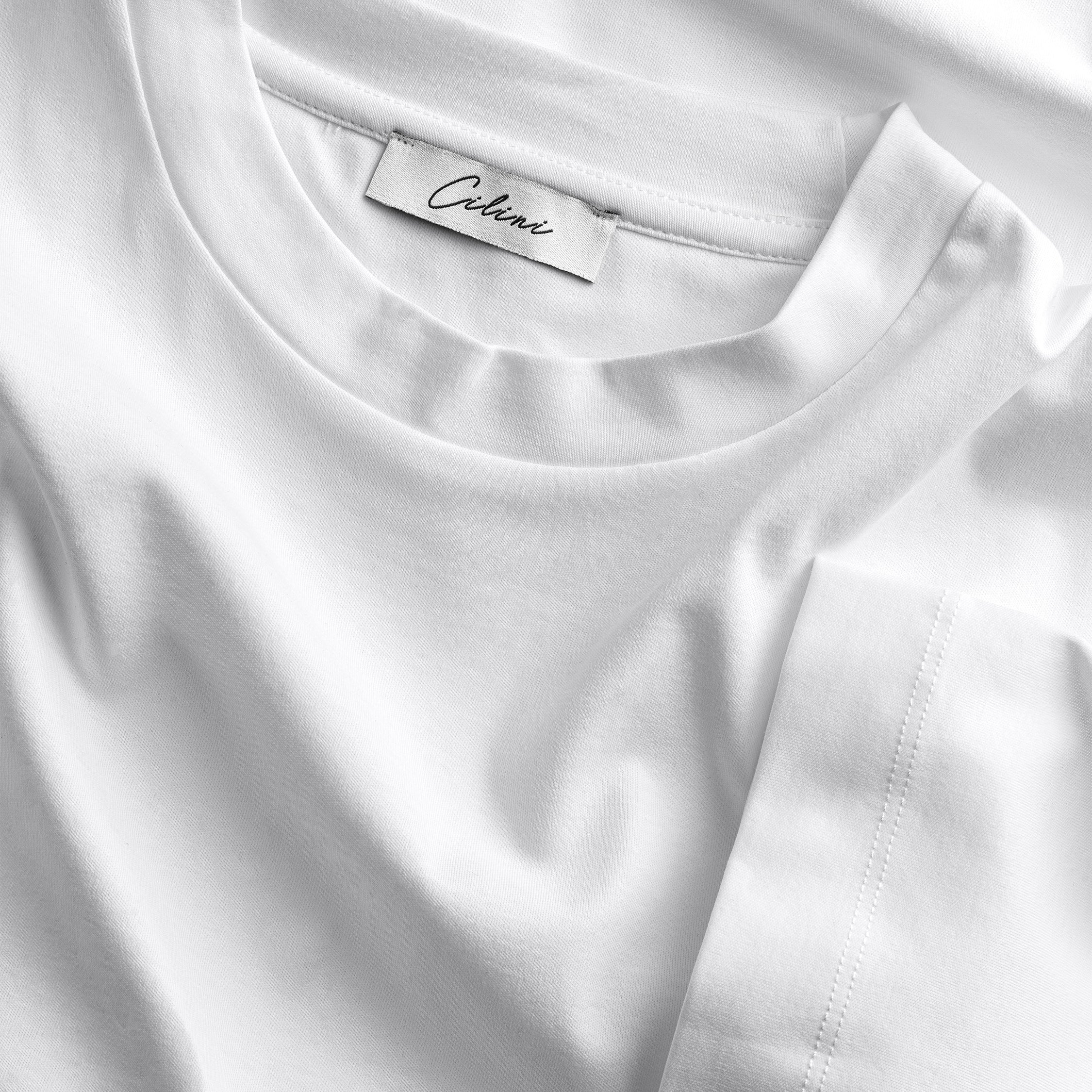 Mercerized Supima T-shirt - White