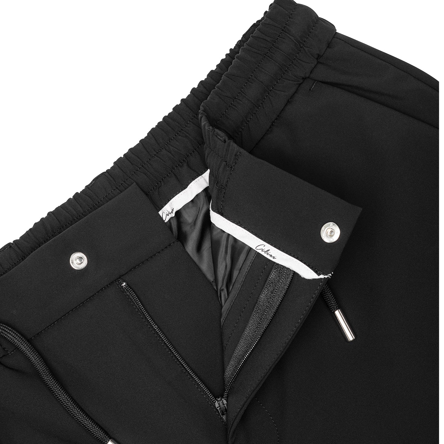 Casual Tech Shorts - Black