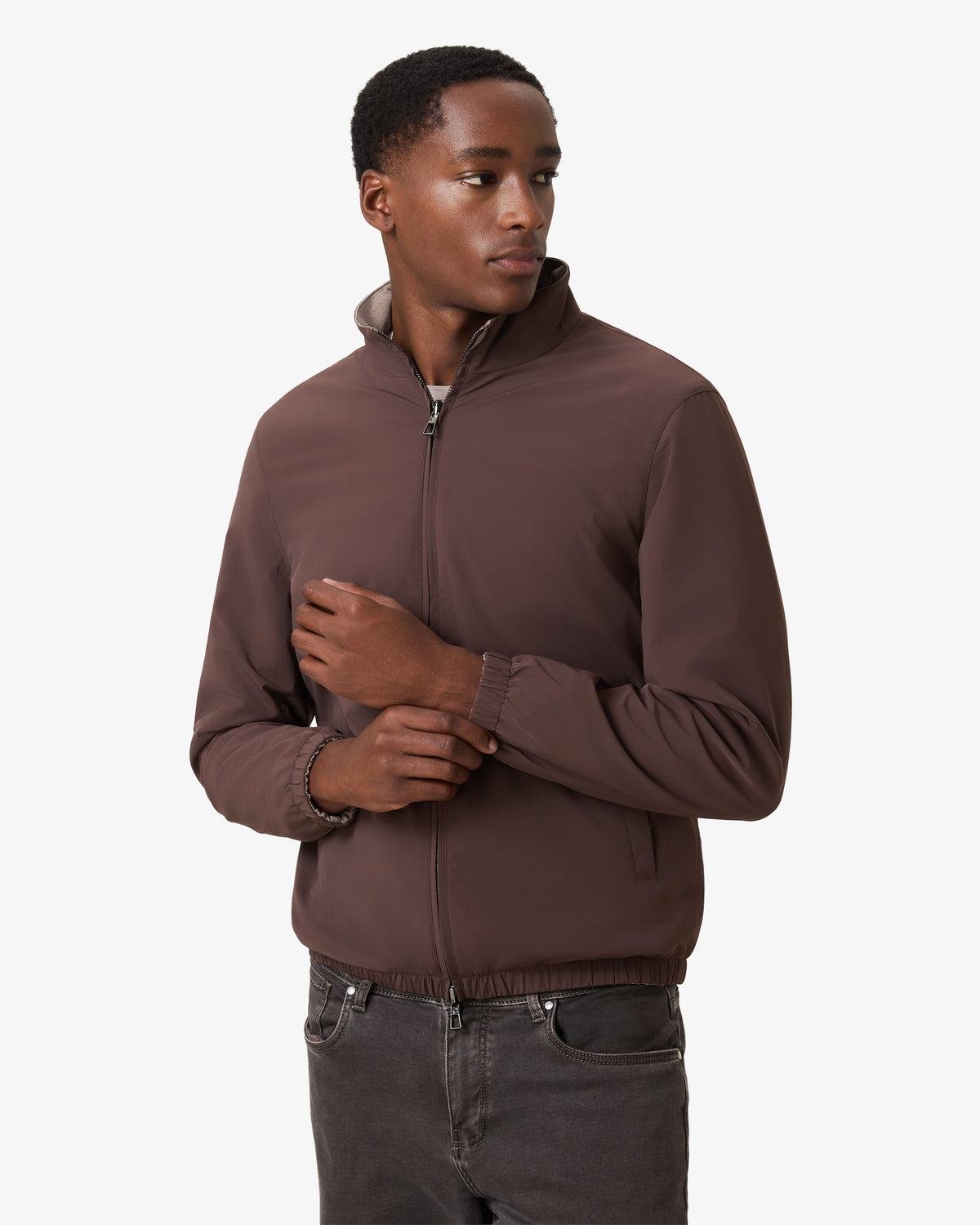 Reversible Jacket - Brown