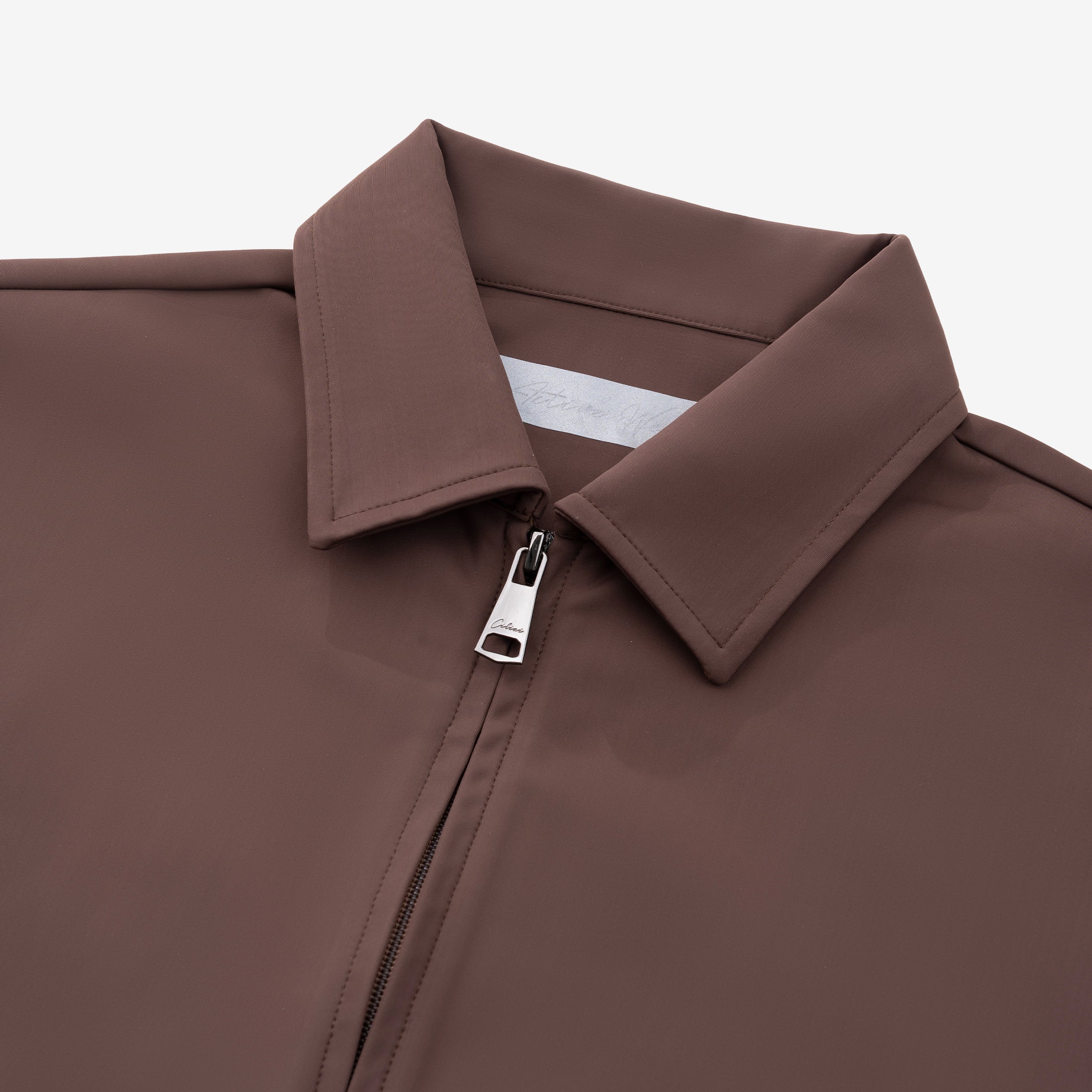 Collared Tracksuit - Brown